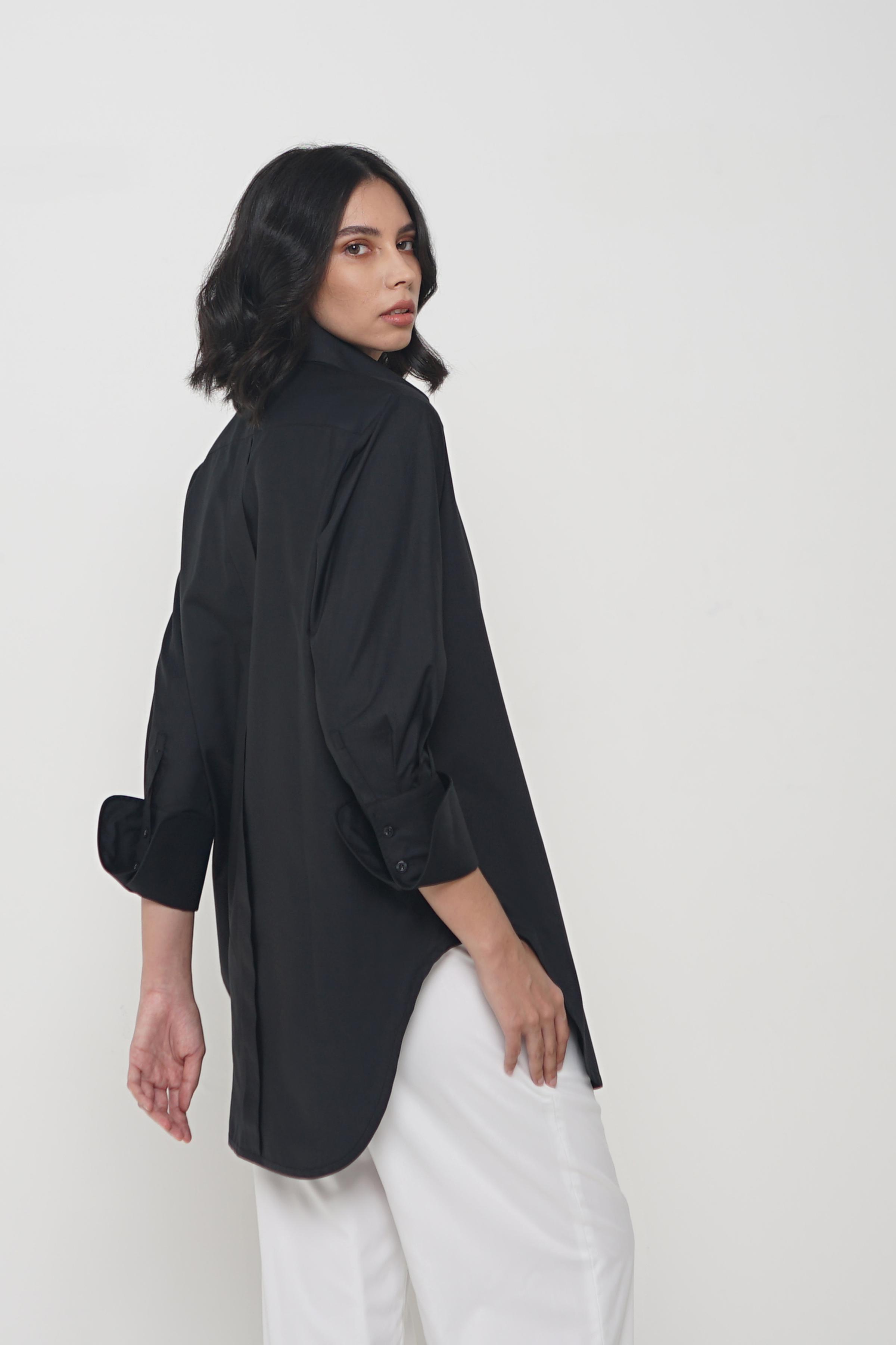 CHA LONG SLEEVE - Black