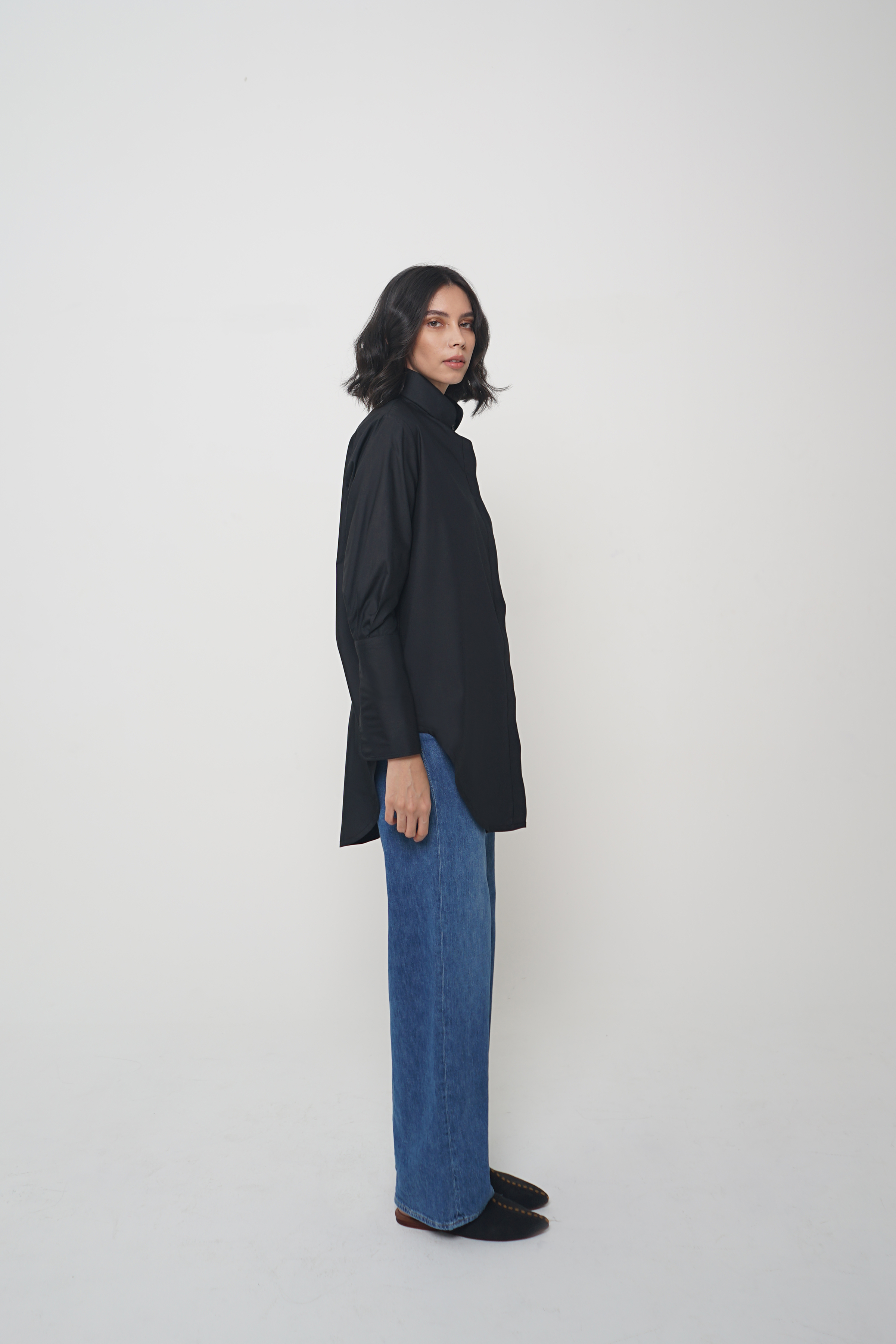 CHA LONG SLEEVE - Black