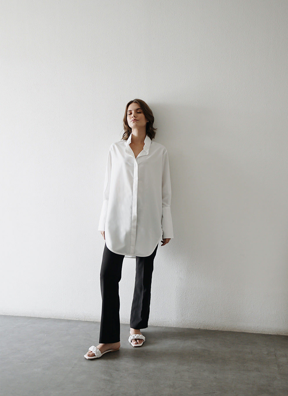 CHA LONG SLEEVE - White