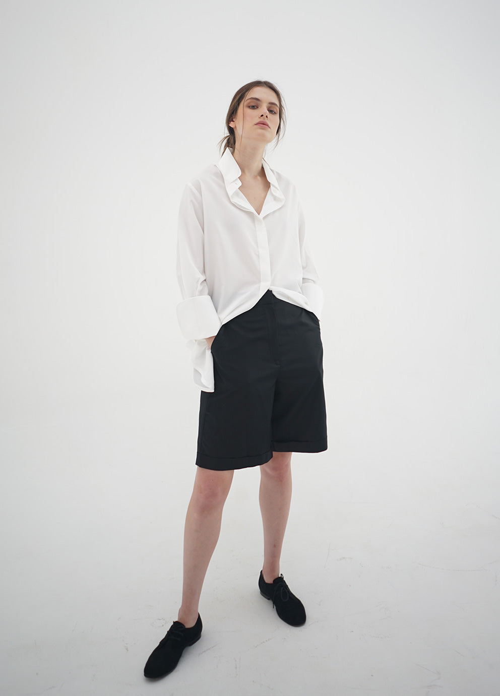 CHA LONG SLEEVE - White