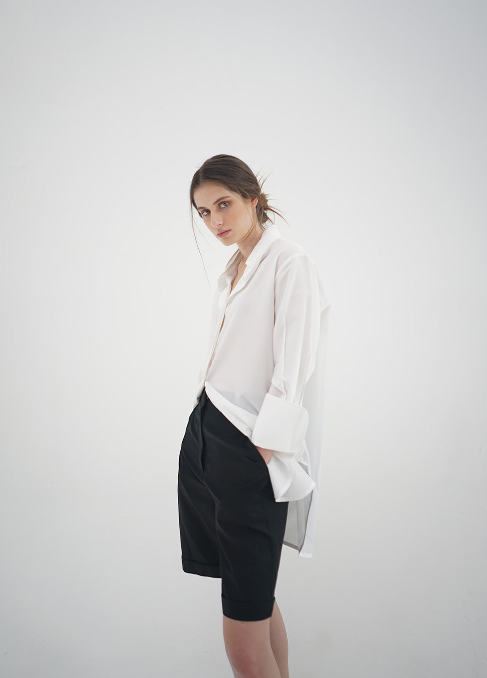 CHA LONG SLEEVE - White