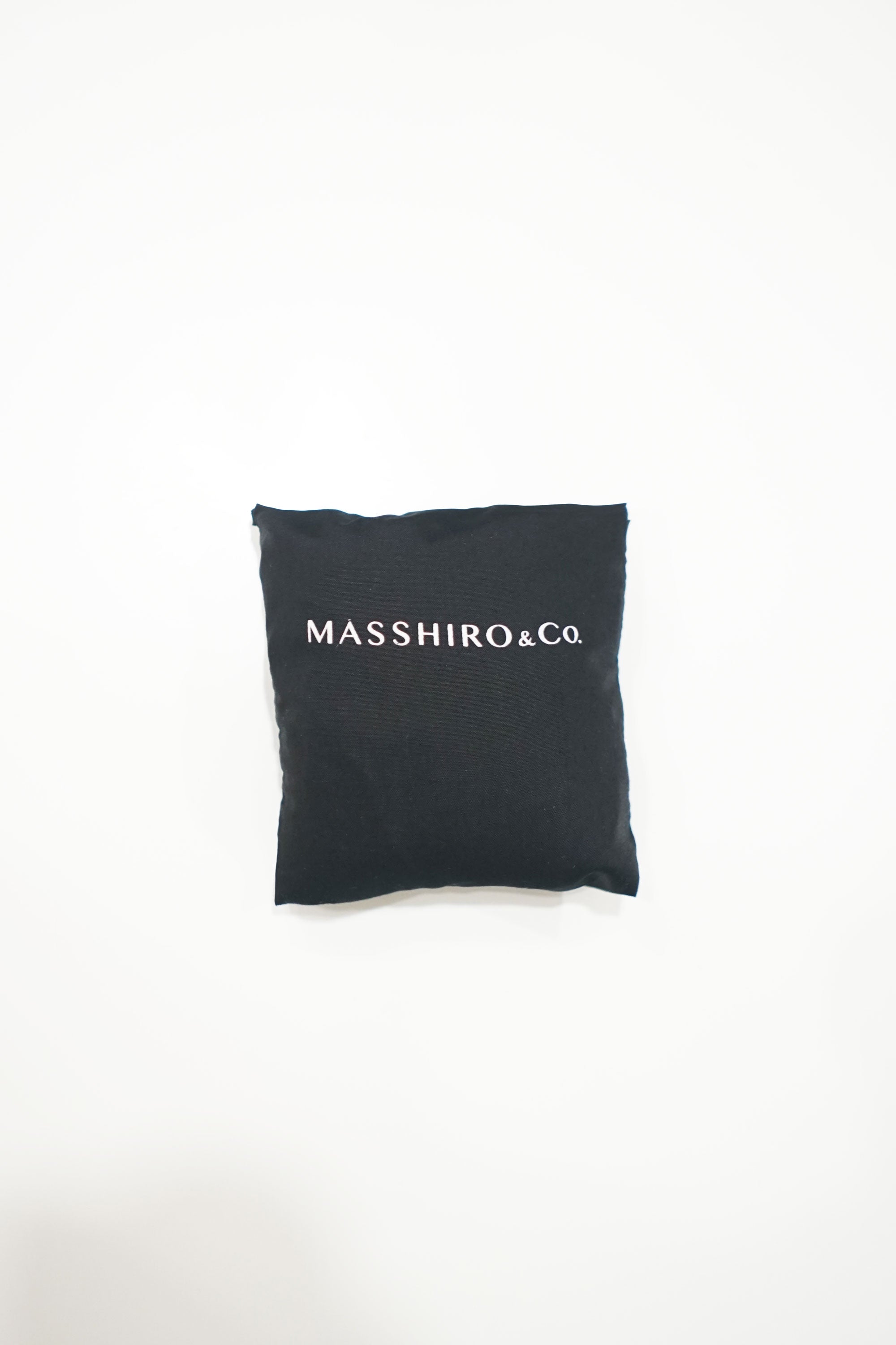 MASSHIRO&Co FOLDABLE TOTEBAG - Black