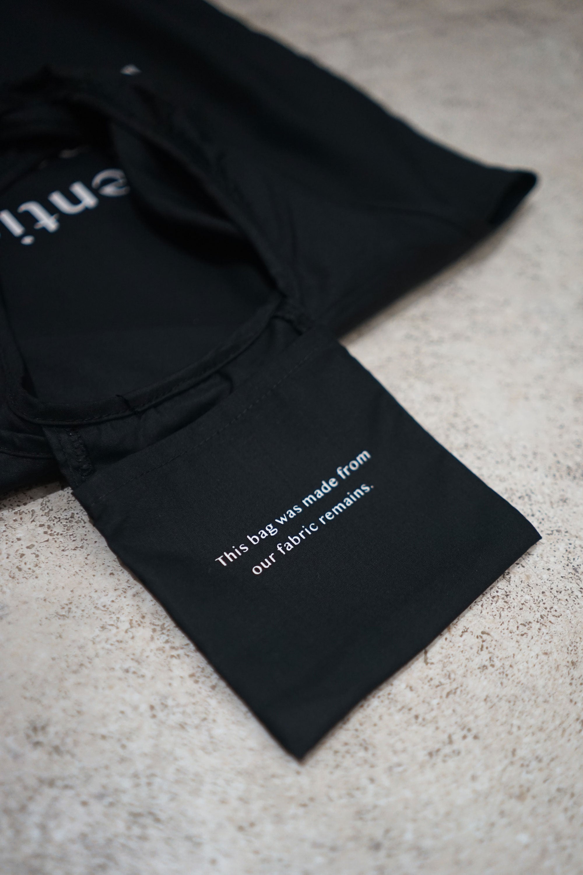 MASSHIRO&Co FOLDABLE TOTEBAG - Black