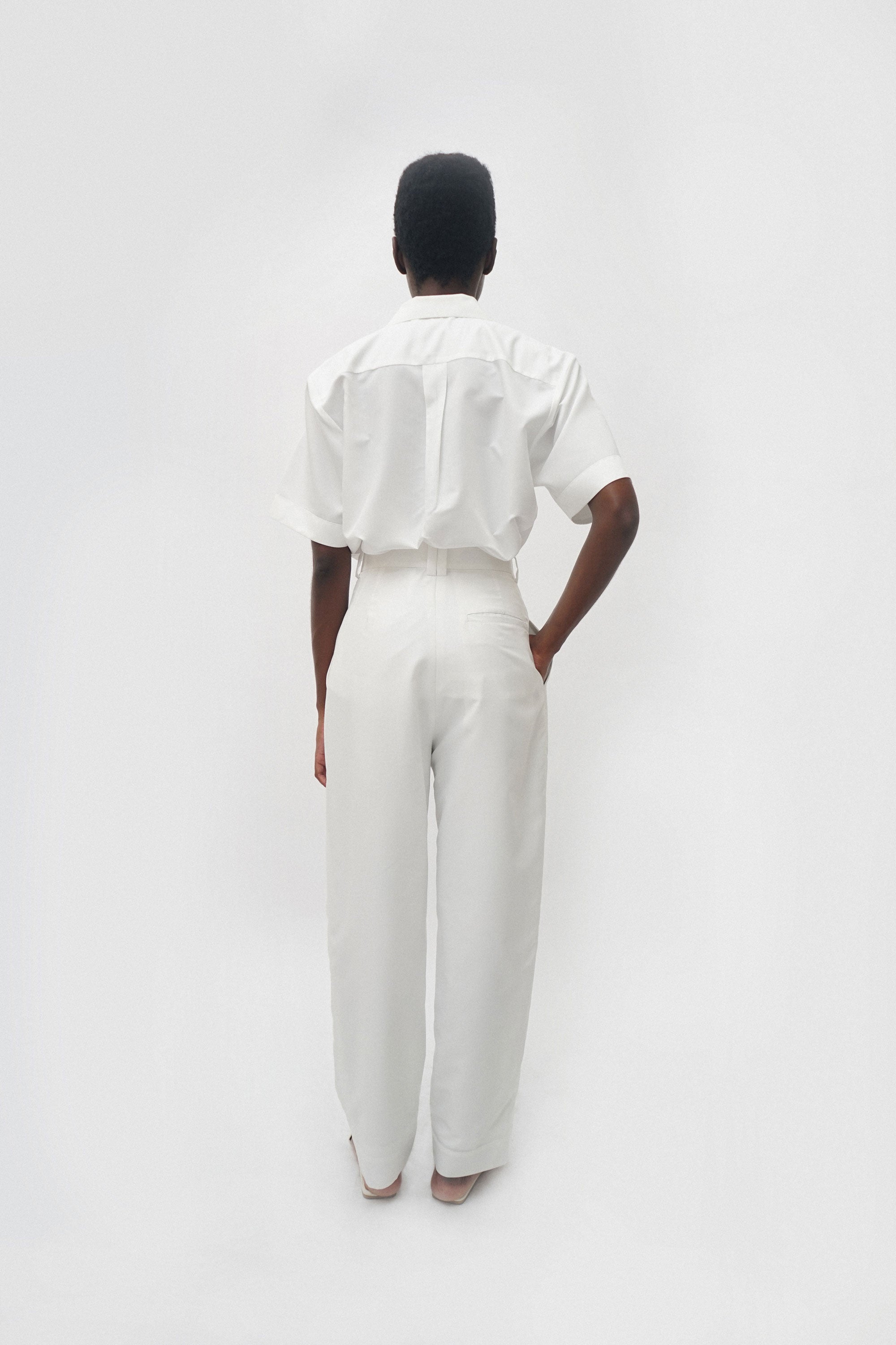 MAHIRO PANTS - White