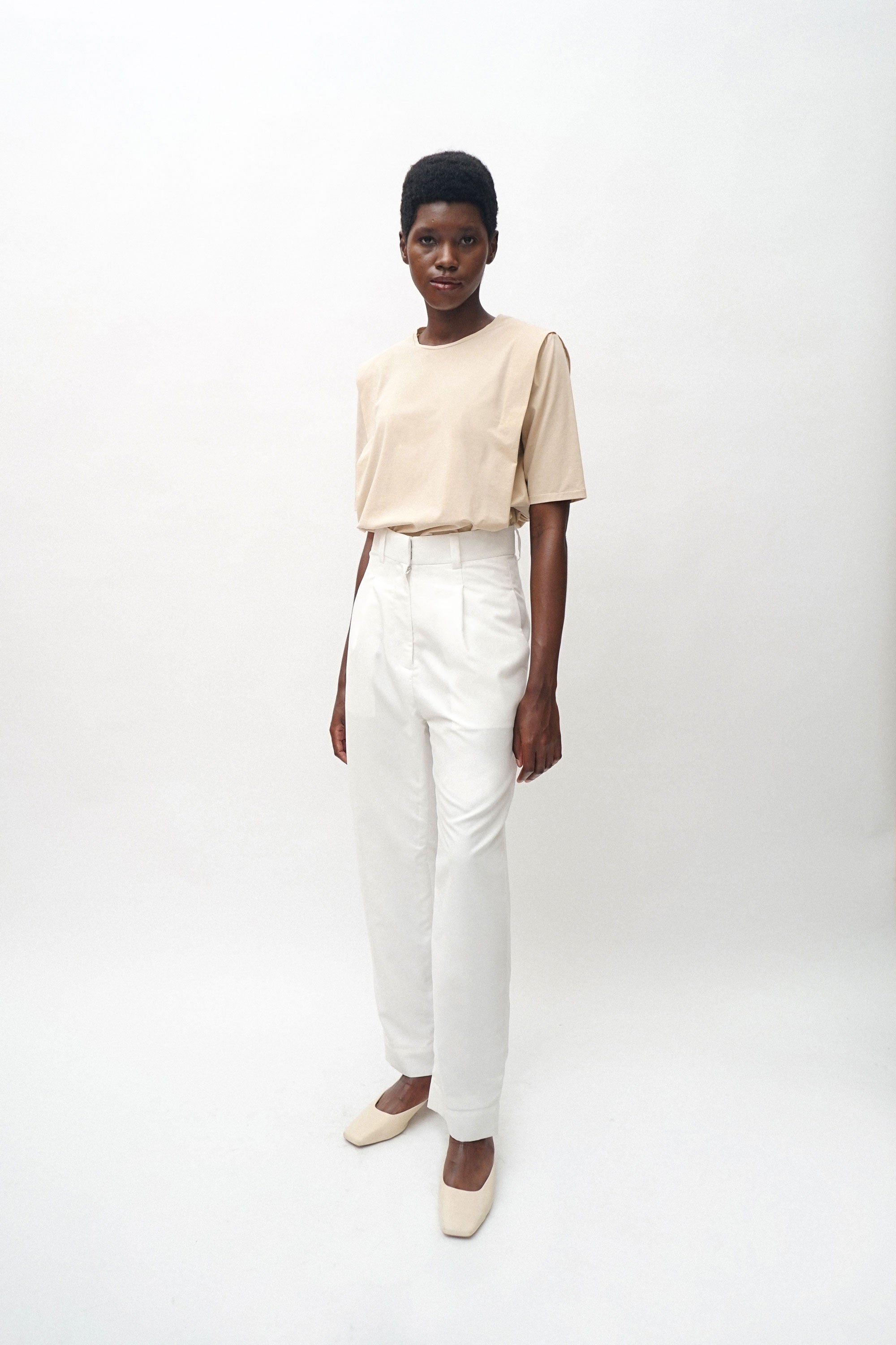 MAHIRO PANTS - White