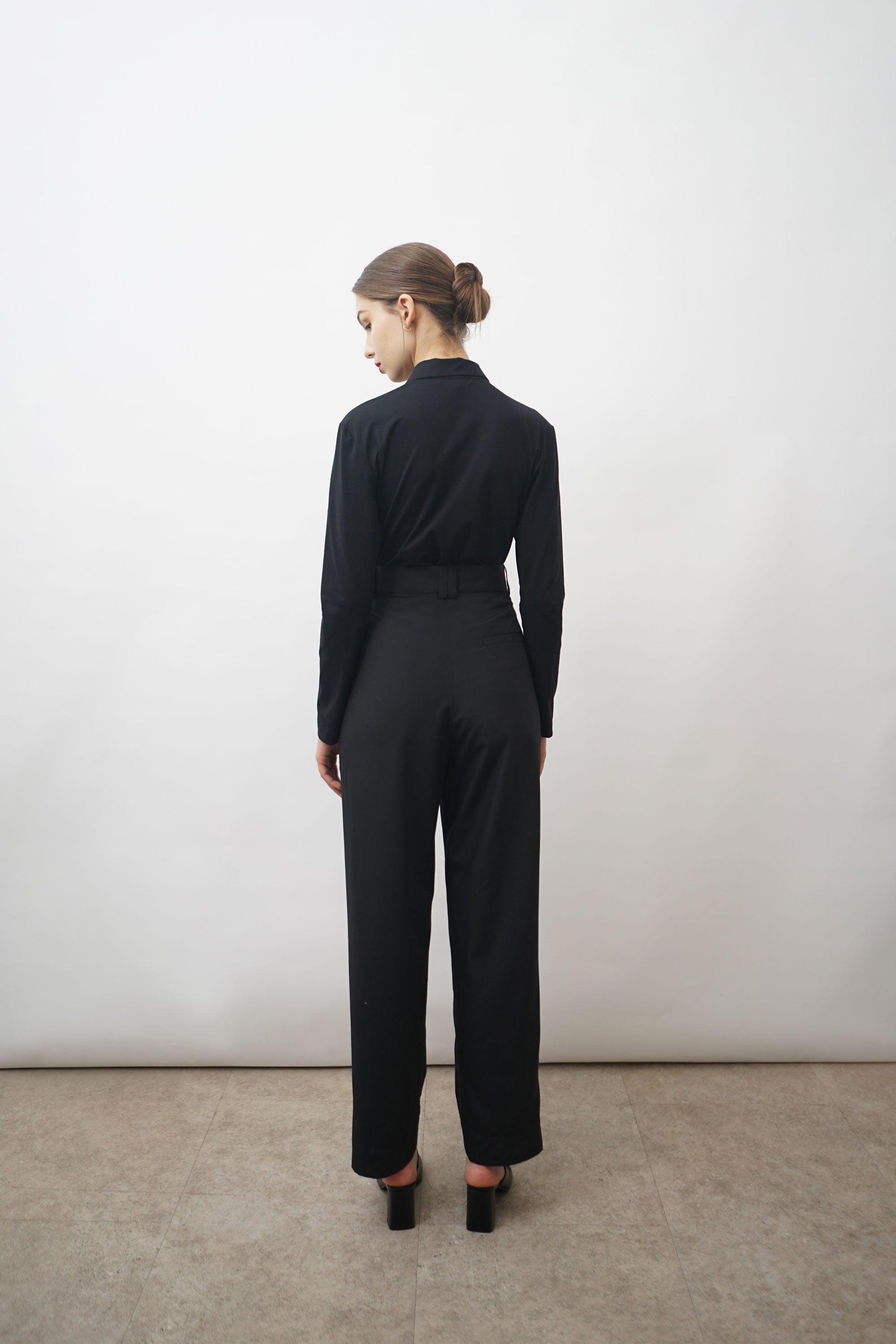MAHIRO PANTS - Black