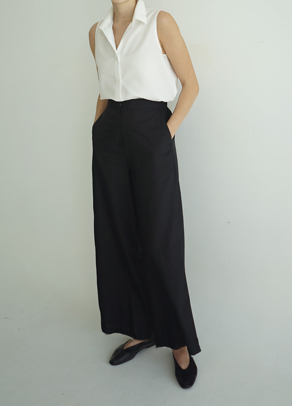 MINAKO PANTS - Black