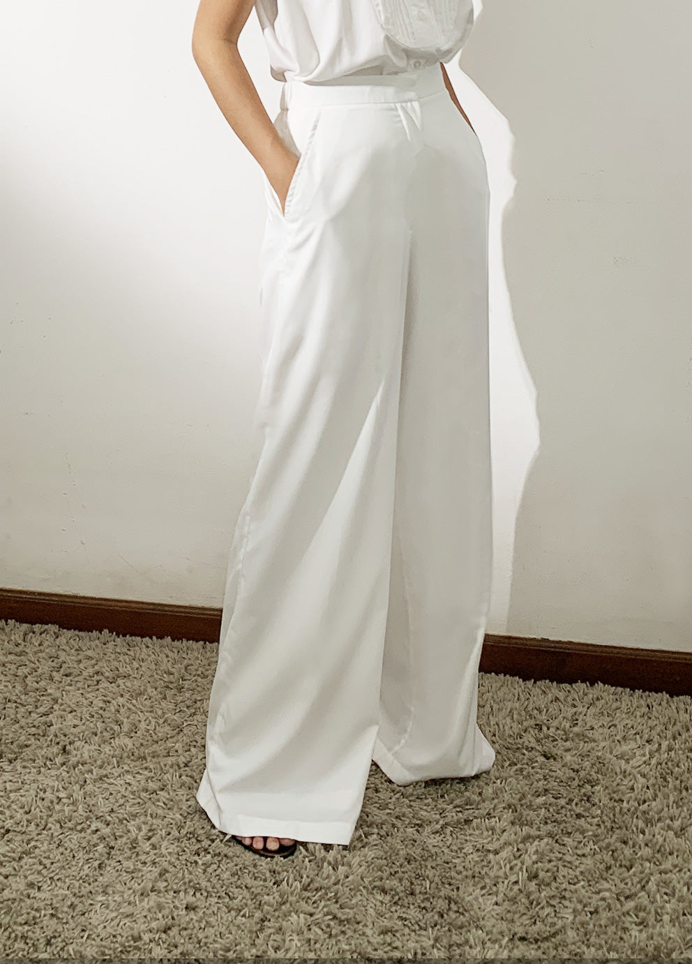 MINAKO PANTS - White