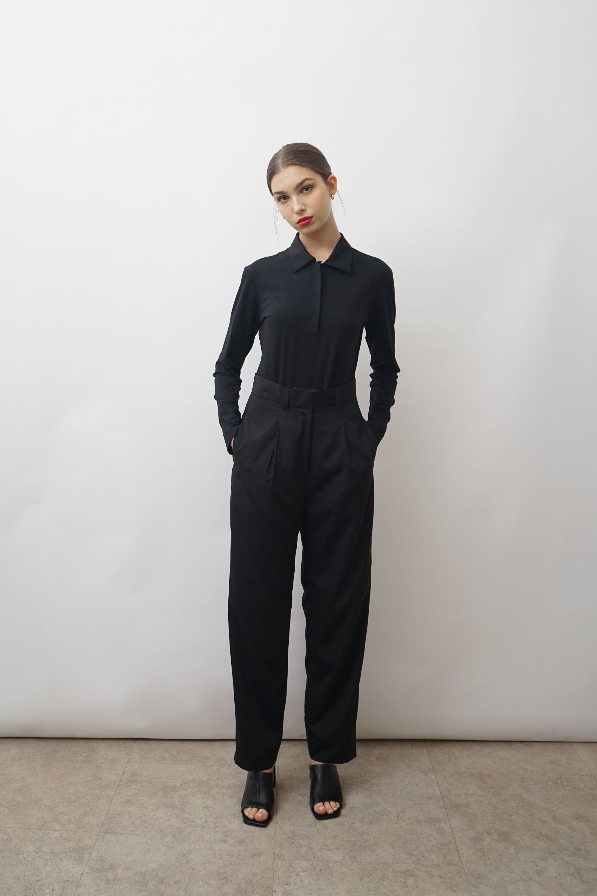 NAOKI BODYSUIT - Black
