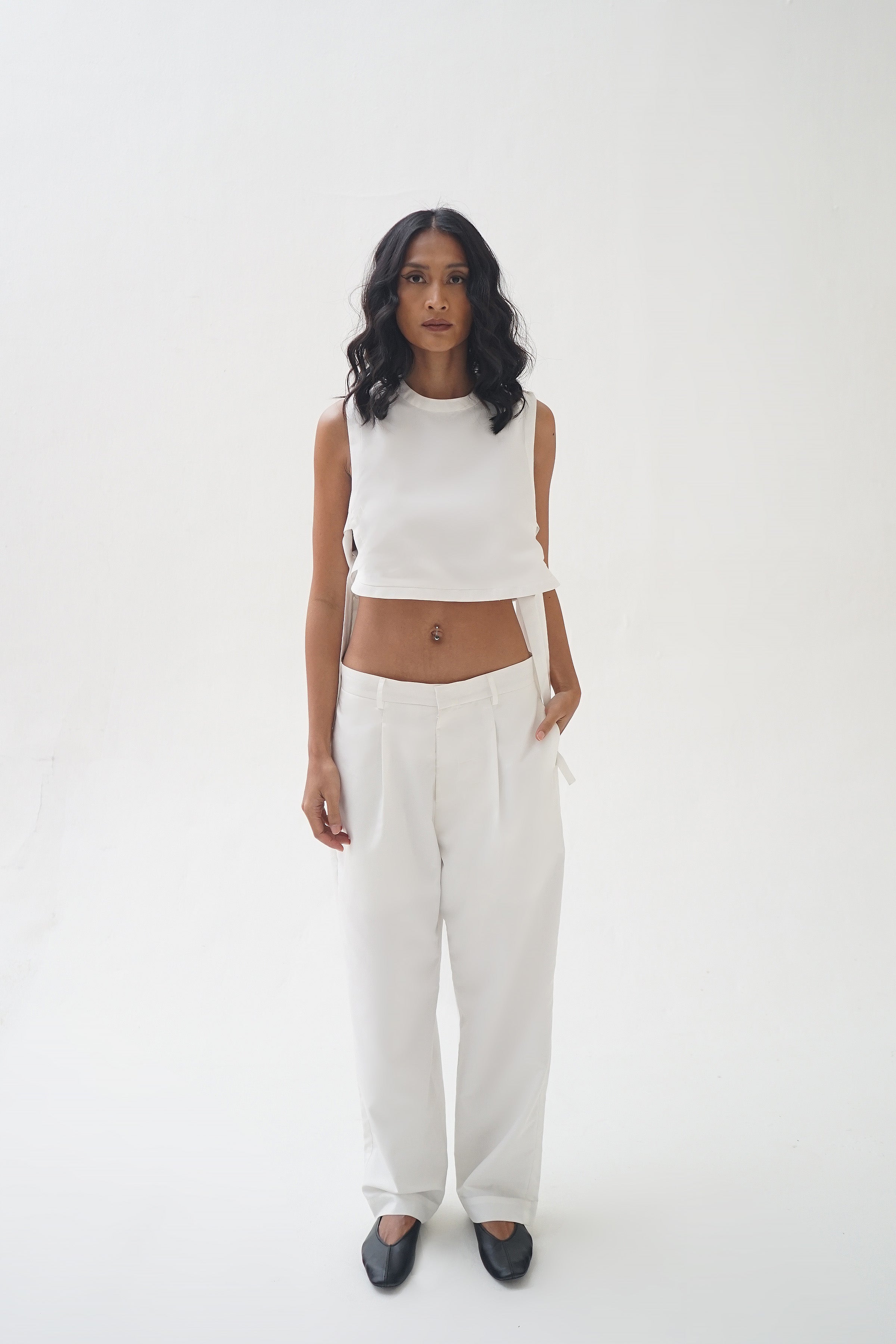 RINGO PANTS - White