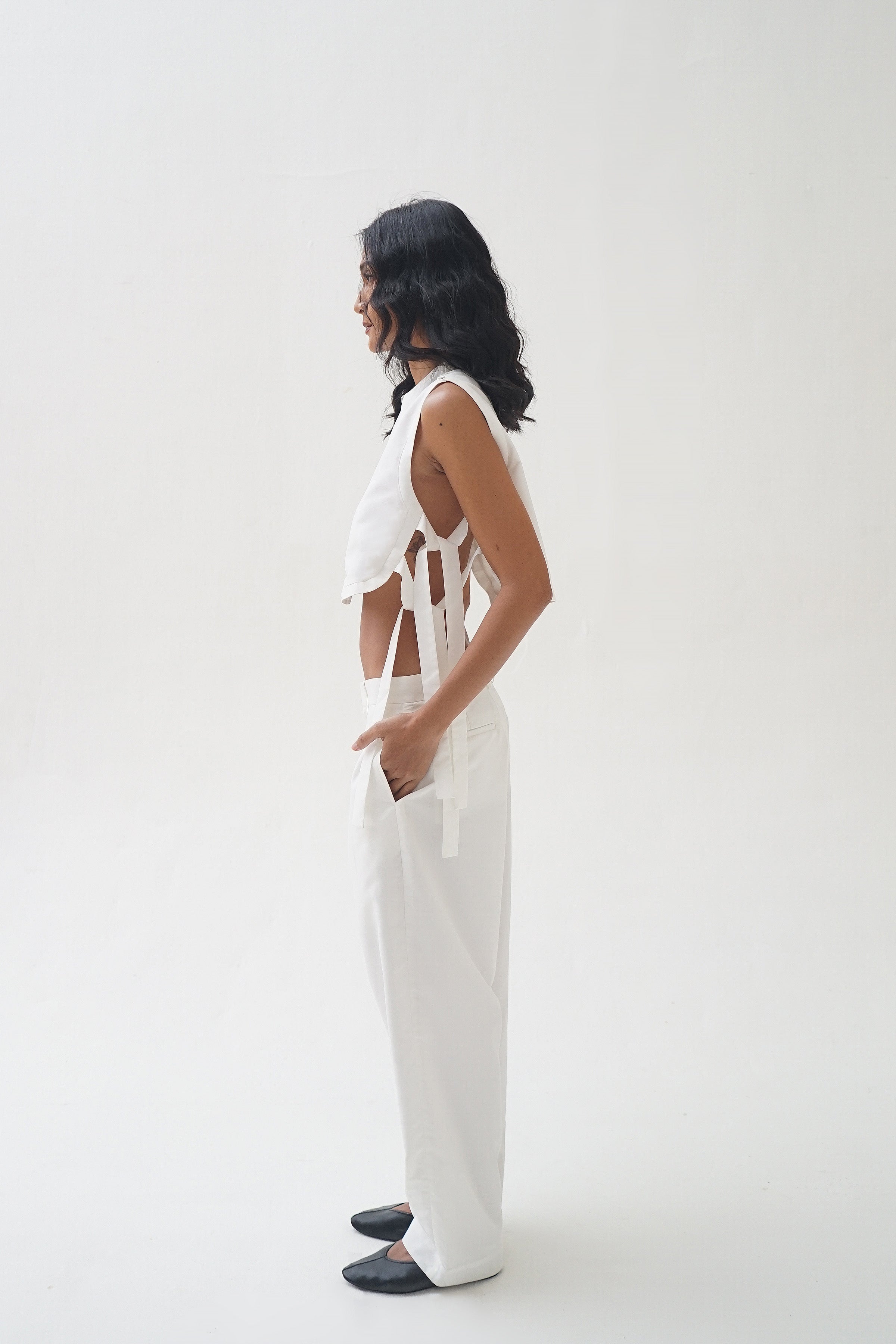 RINGO PANTS - White