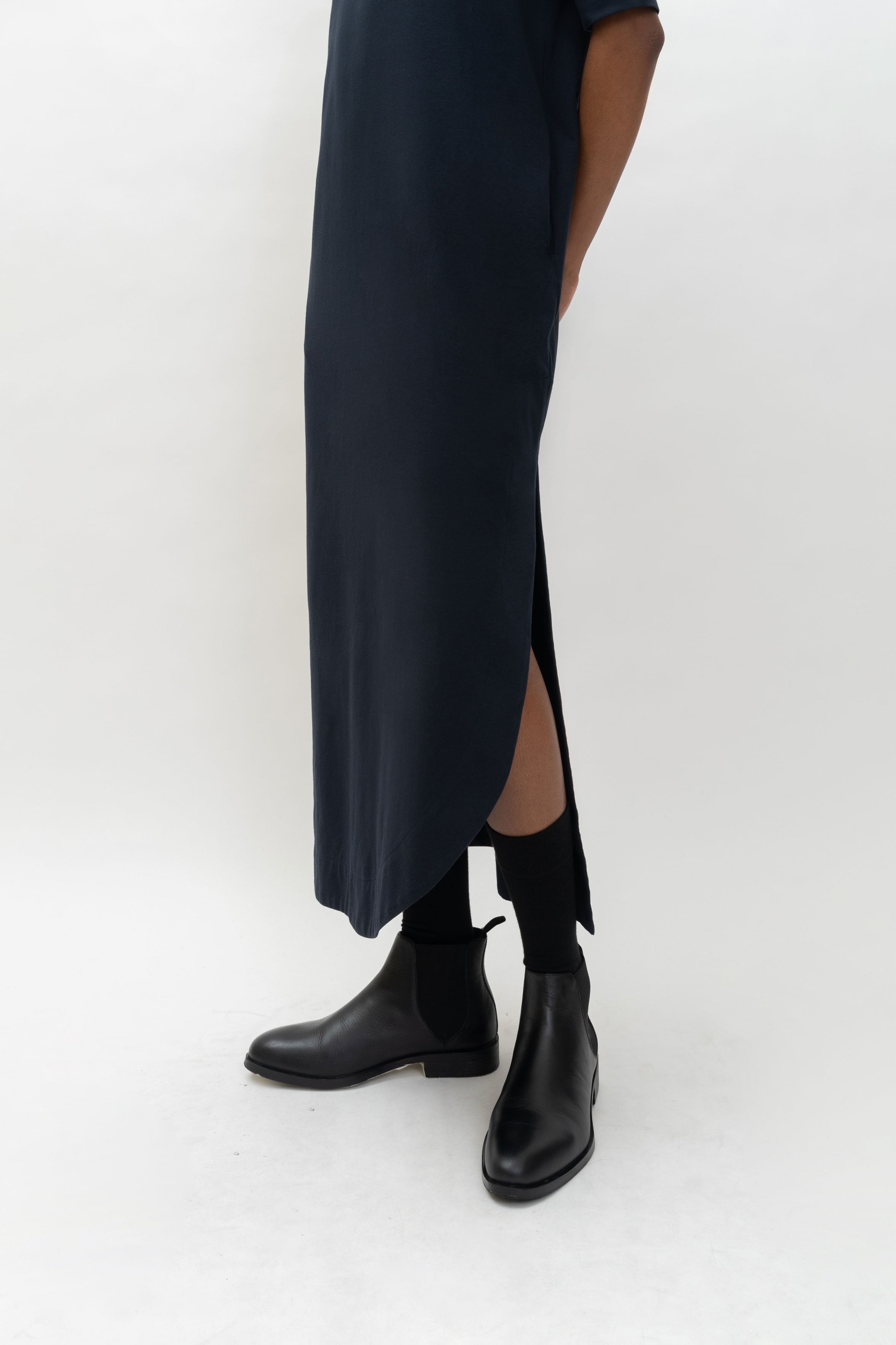 MARIN DRESS - Deep Navy