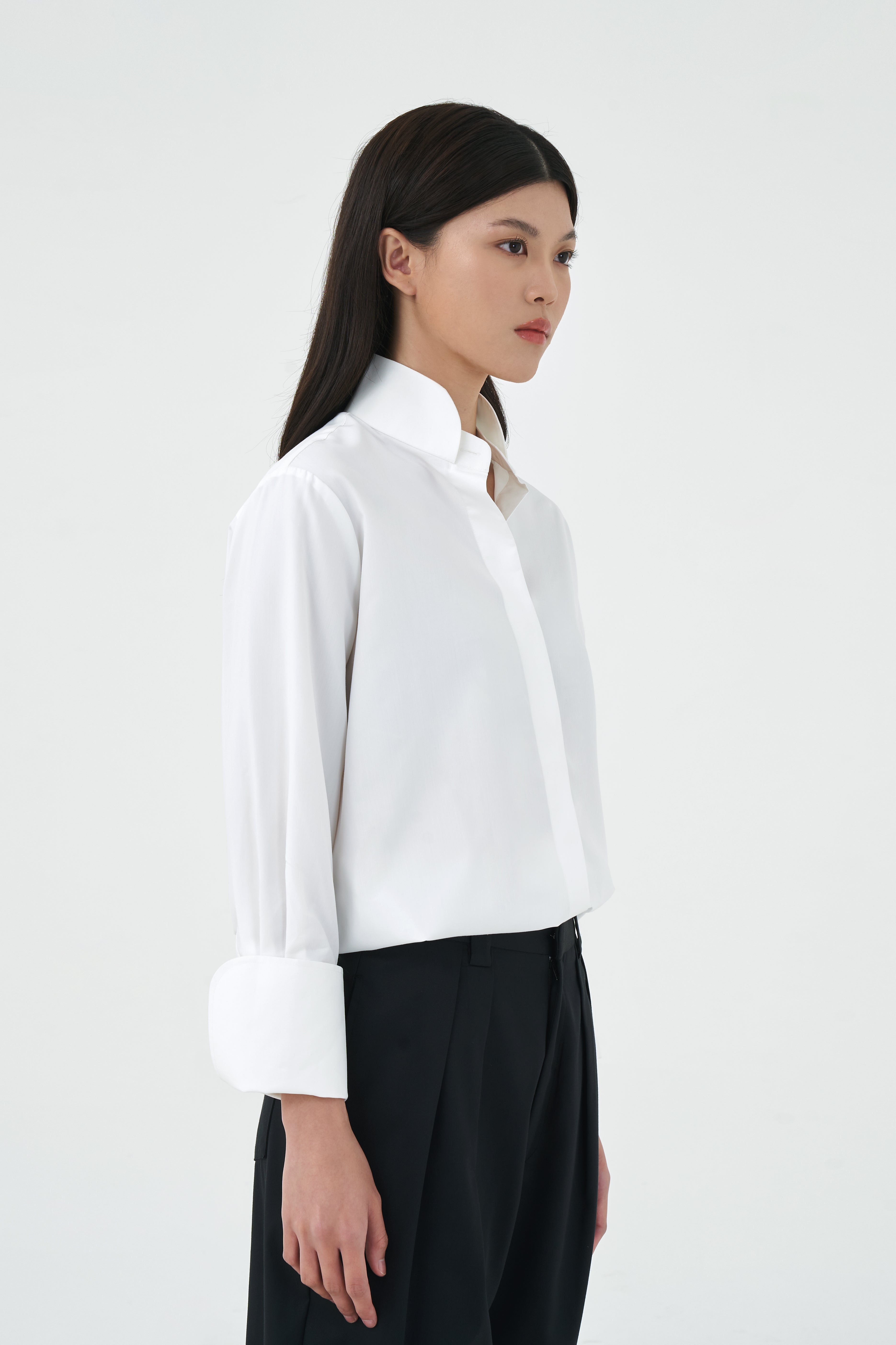 CHA LONG SLEEVE - White