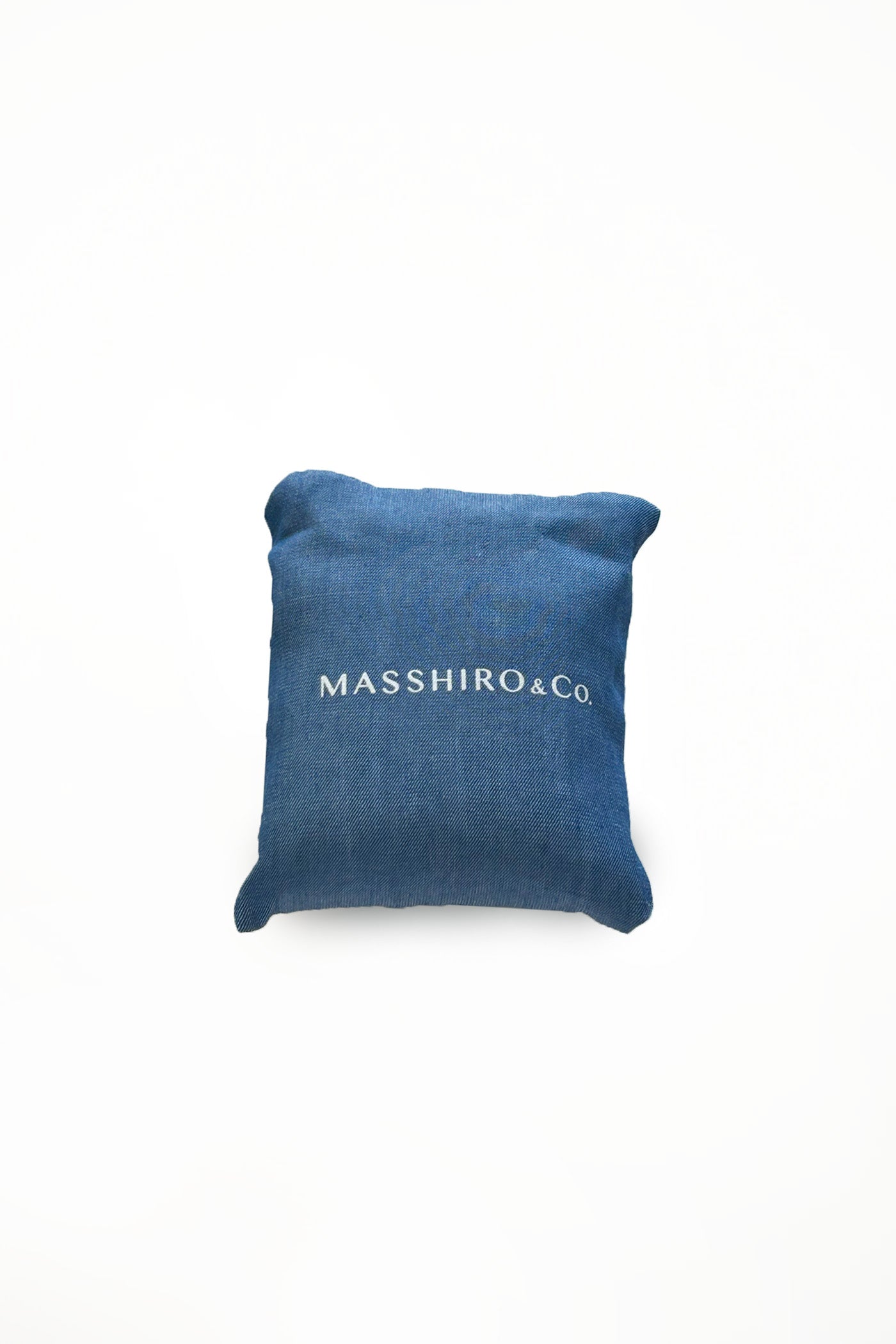 MASSHIRO&Co. FOLDABLE TOTEBAG - DENIM