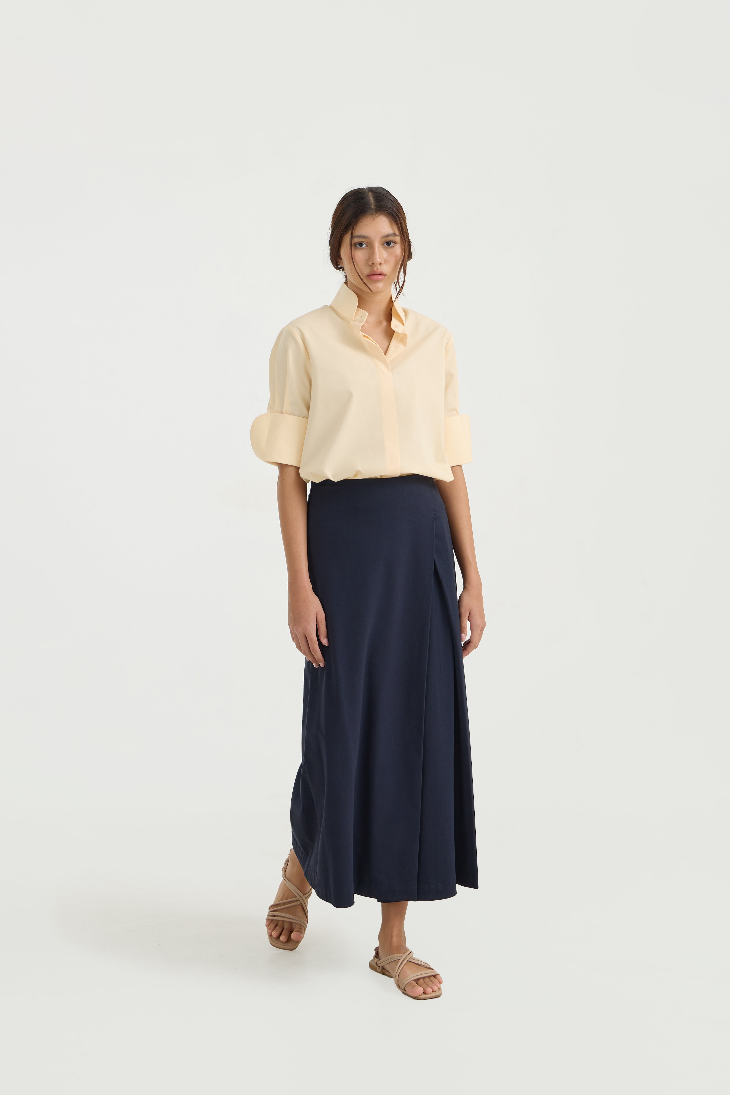 AMIYO SKIRT - Deep Navy