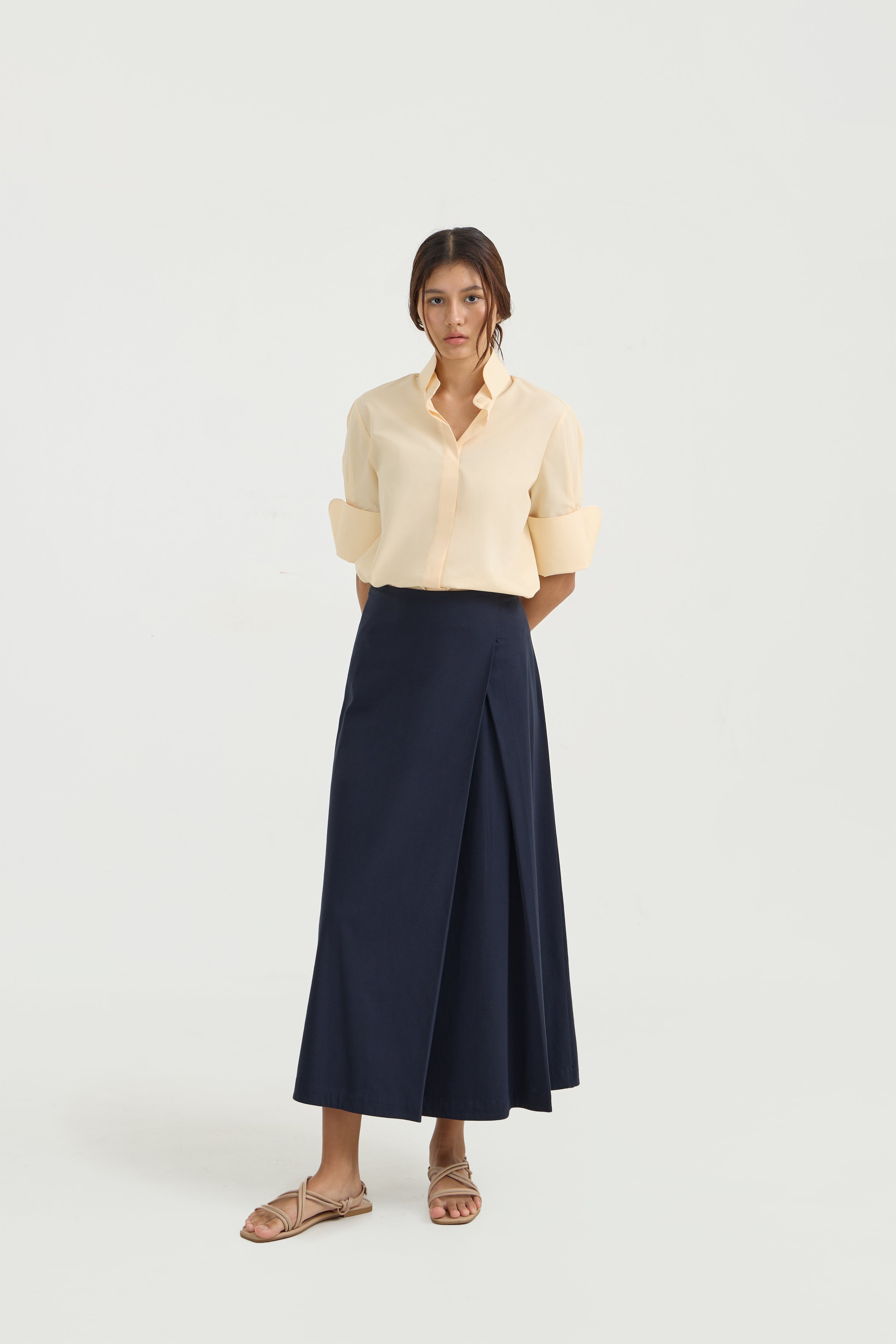 AMIYO SKIRT - Deep Navy
