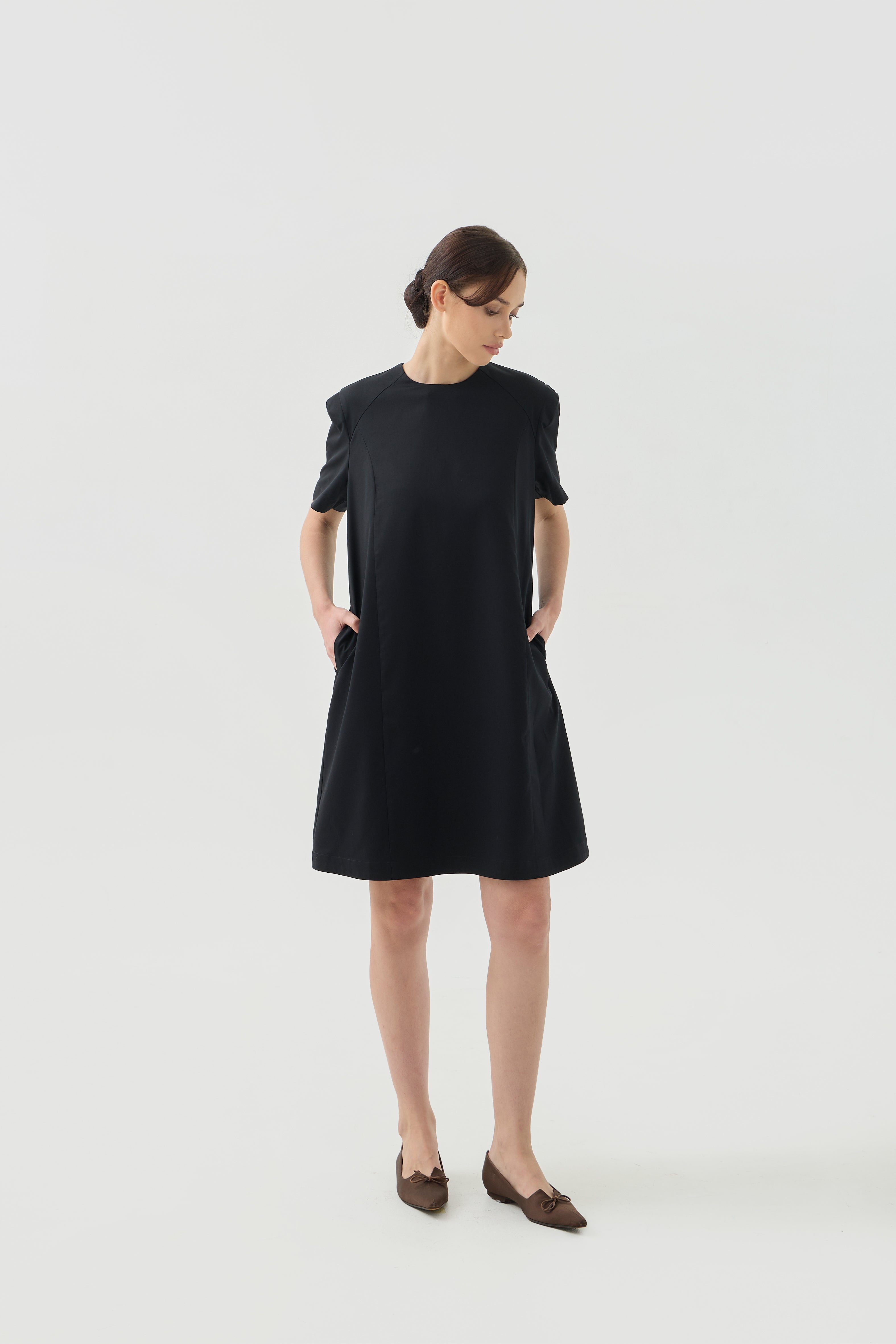 ARAN DRESS - Black