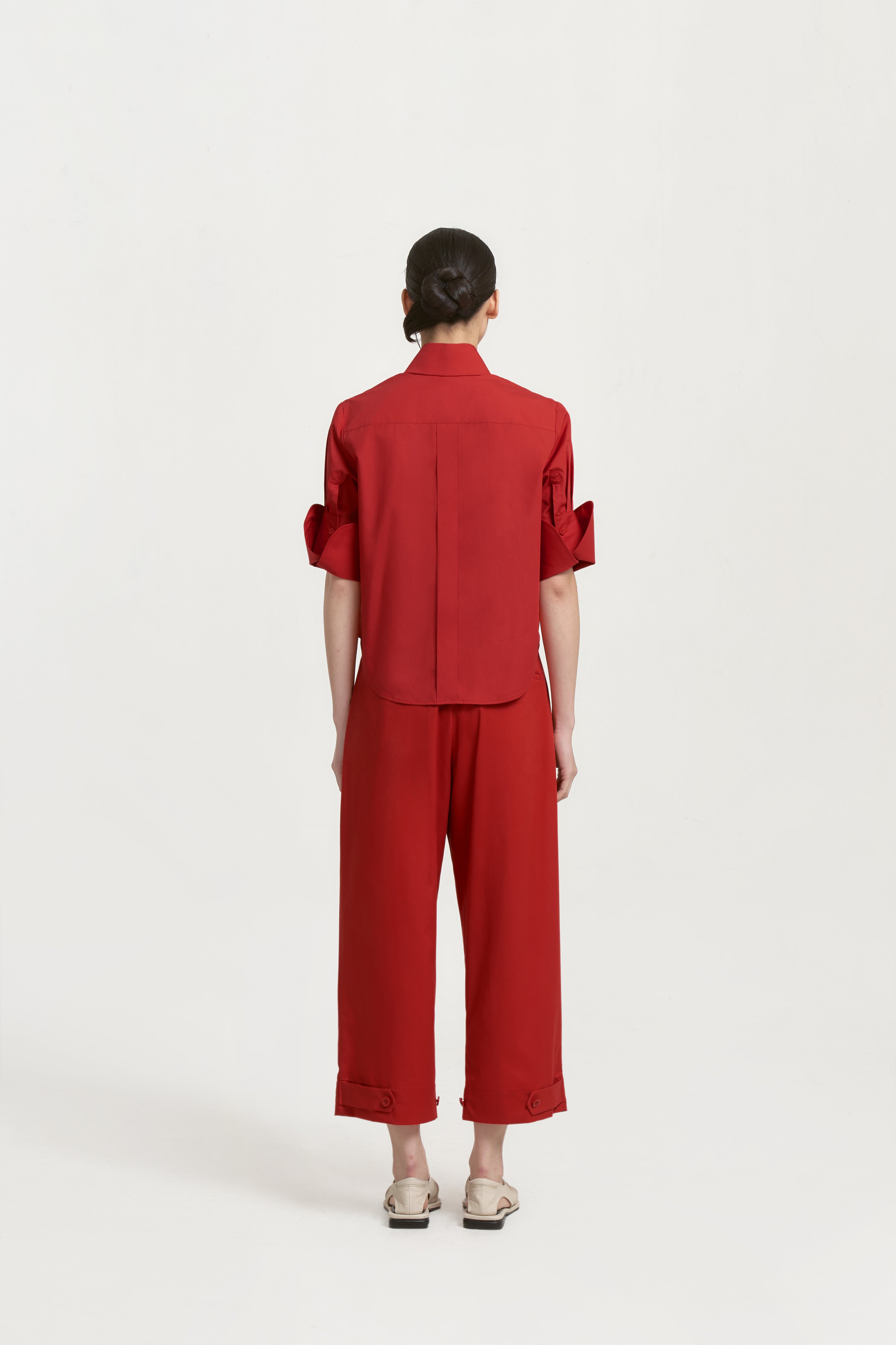 CHA CROP - Red Orange