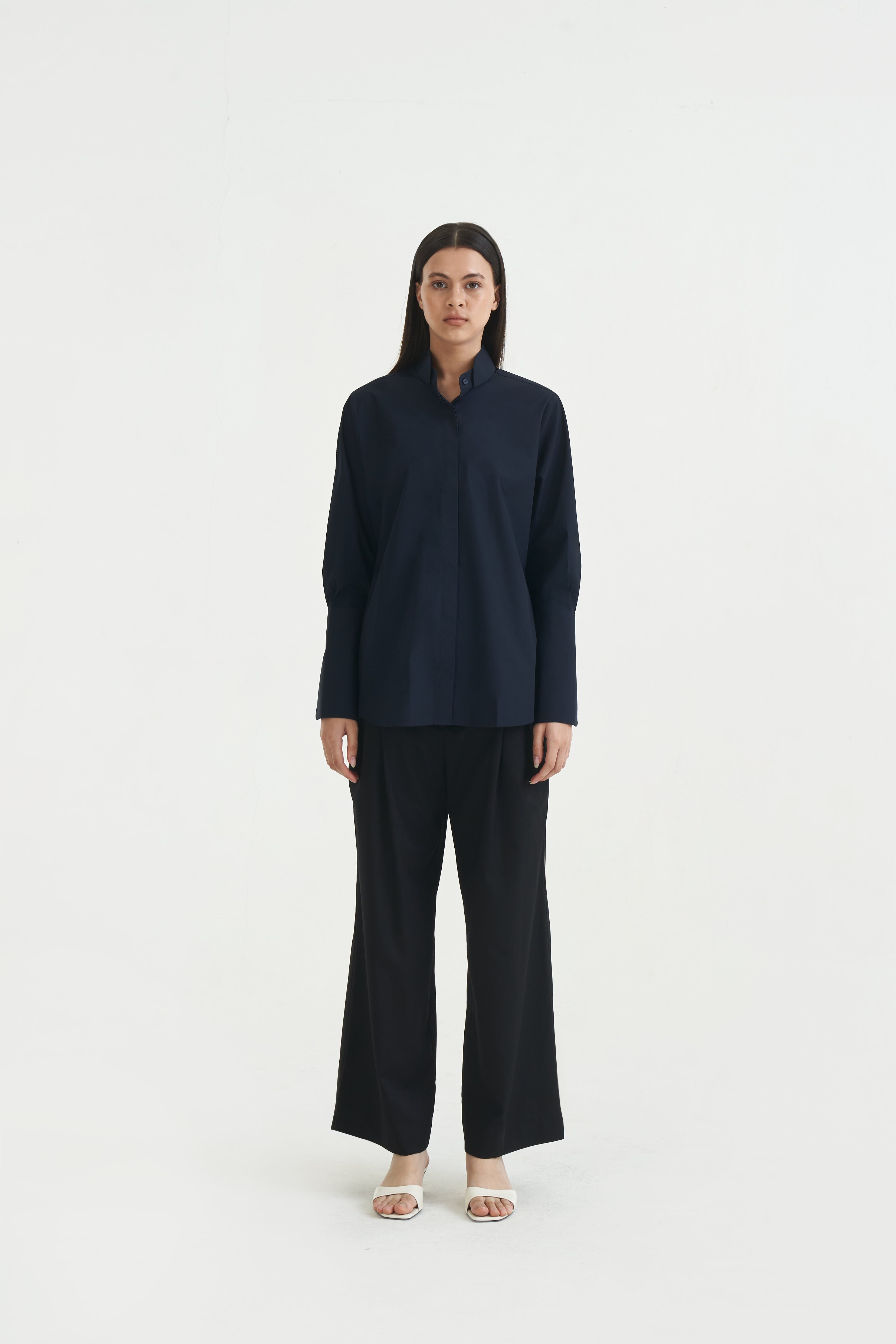 CHA LONG SLEEVE - Deep Navy