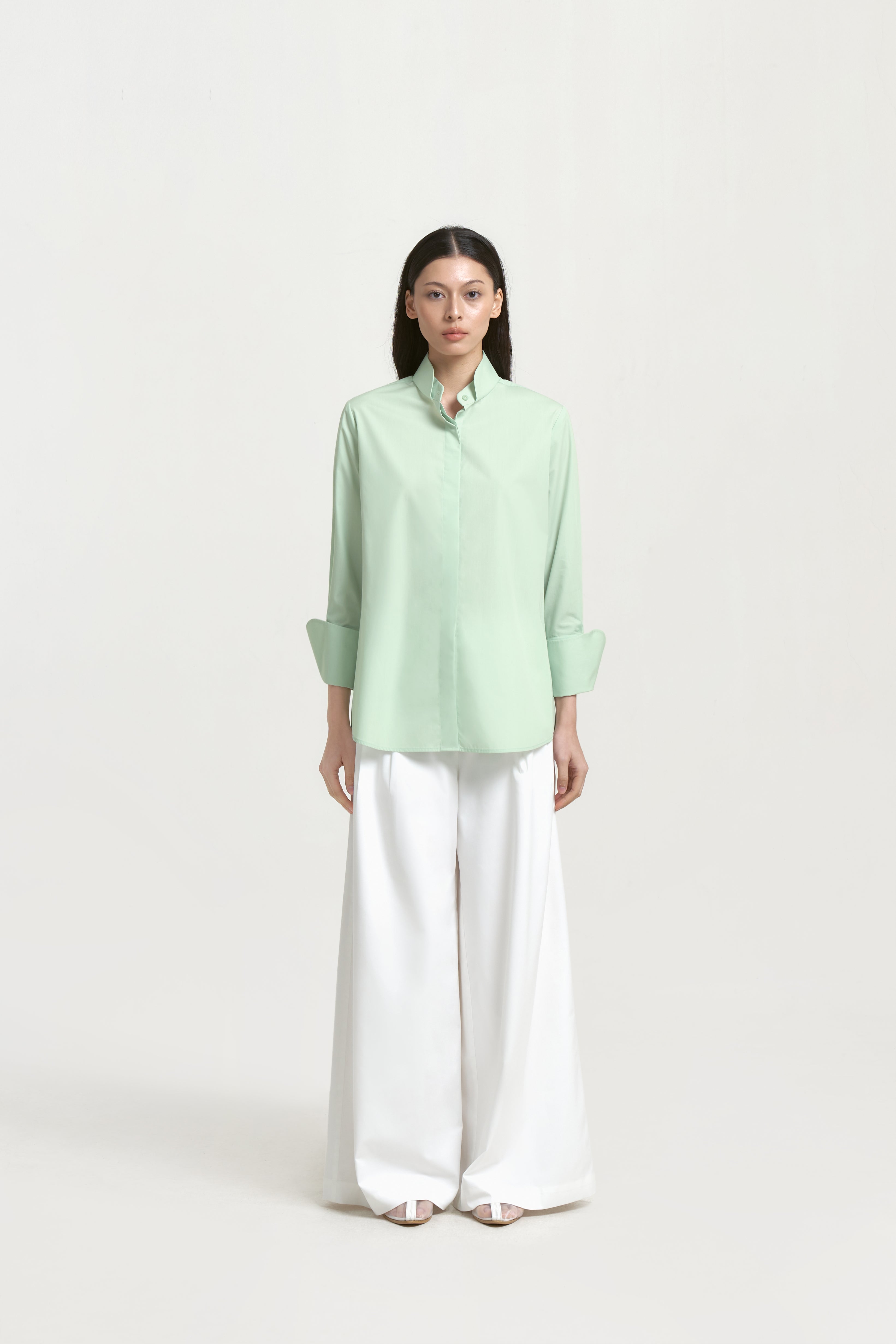 CHA LONG SLEEVE - Mint Green