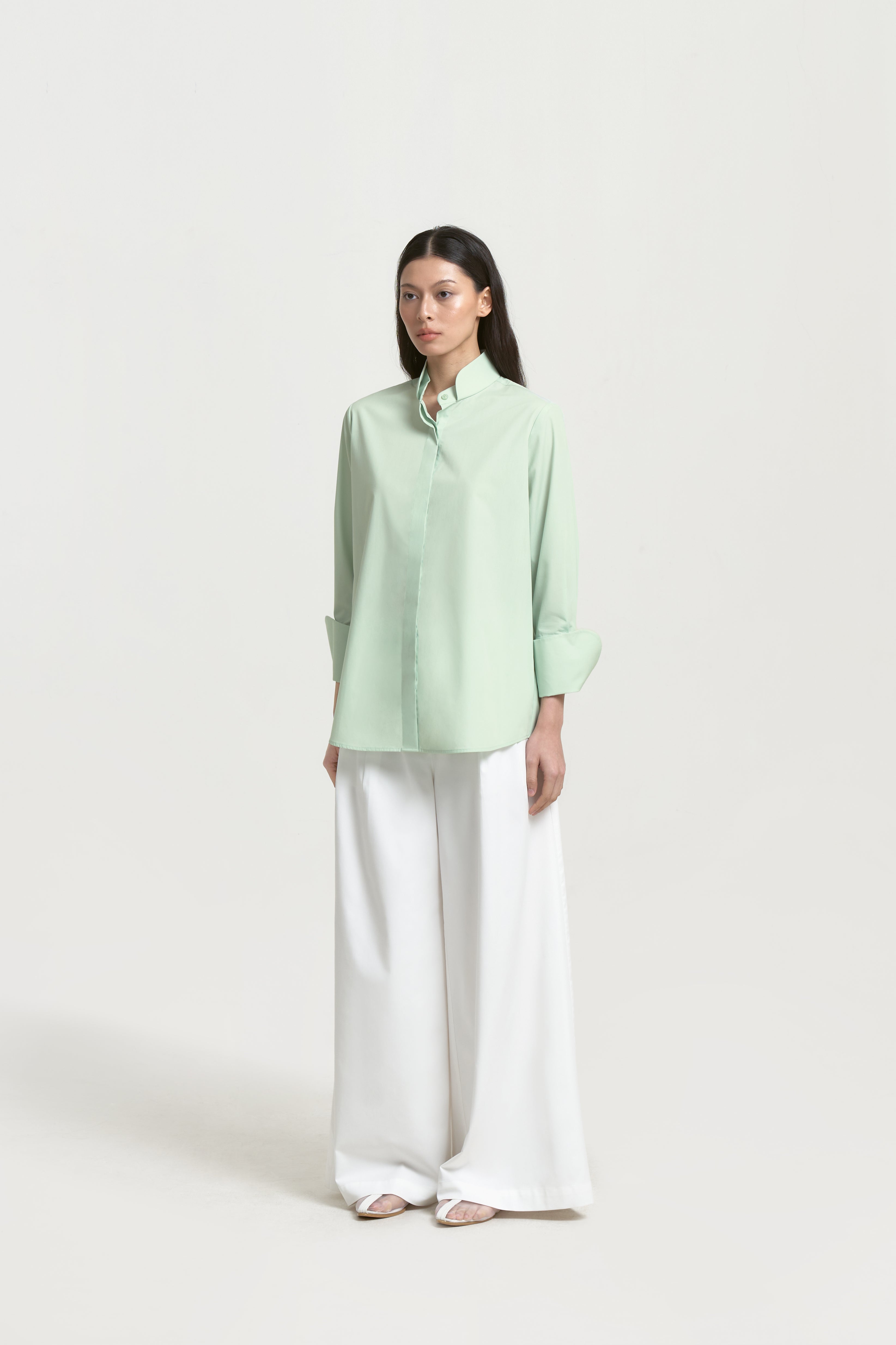 CHA LONG SLEEVE - Mint Green