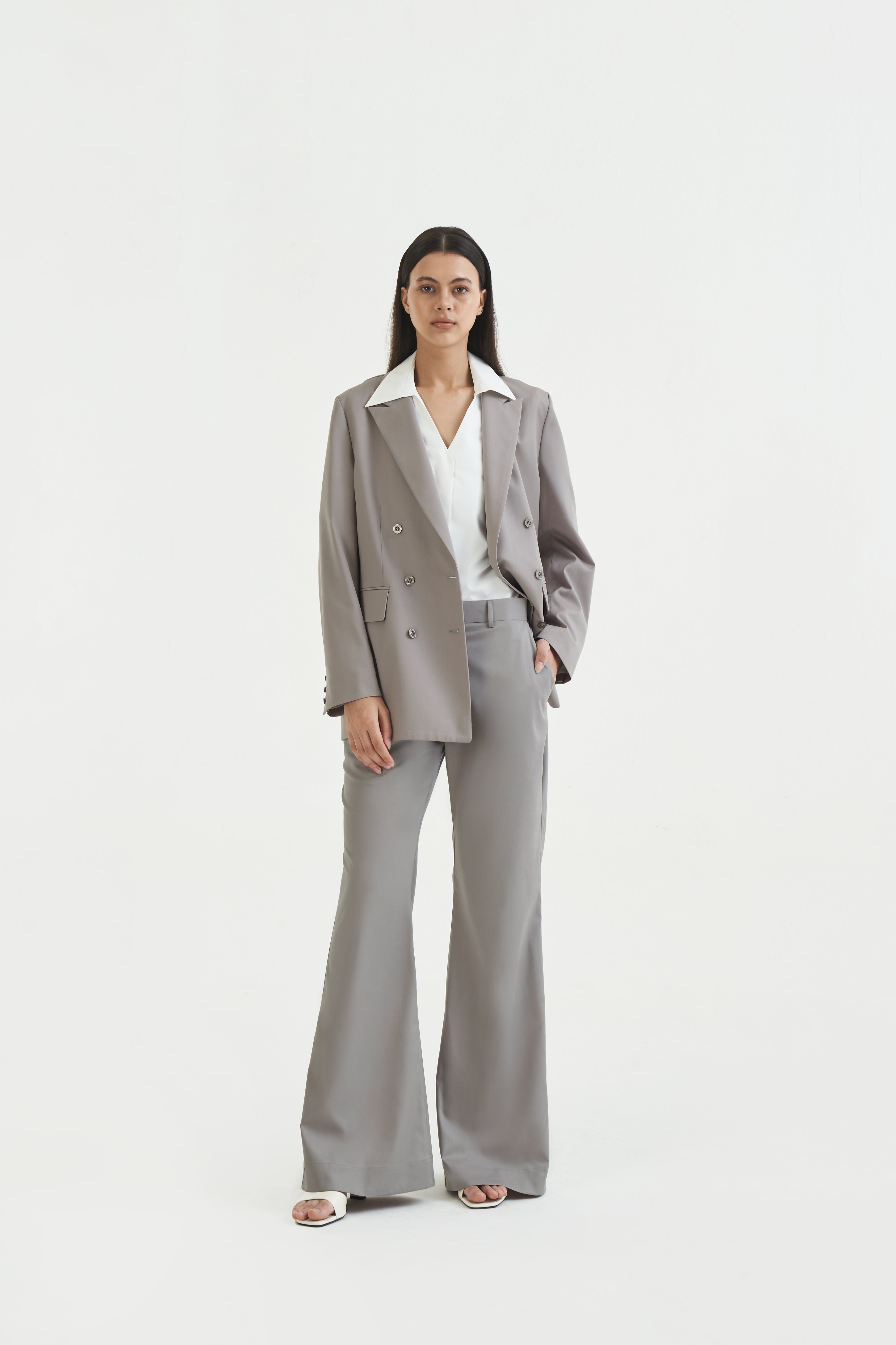 CHIARA JACKET - Light Gray
