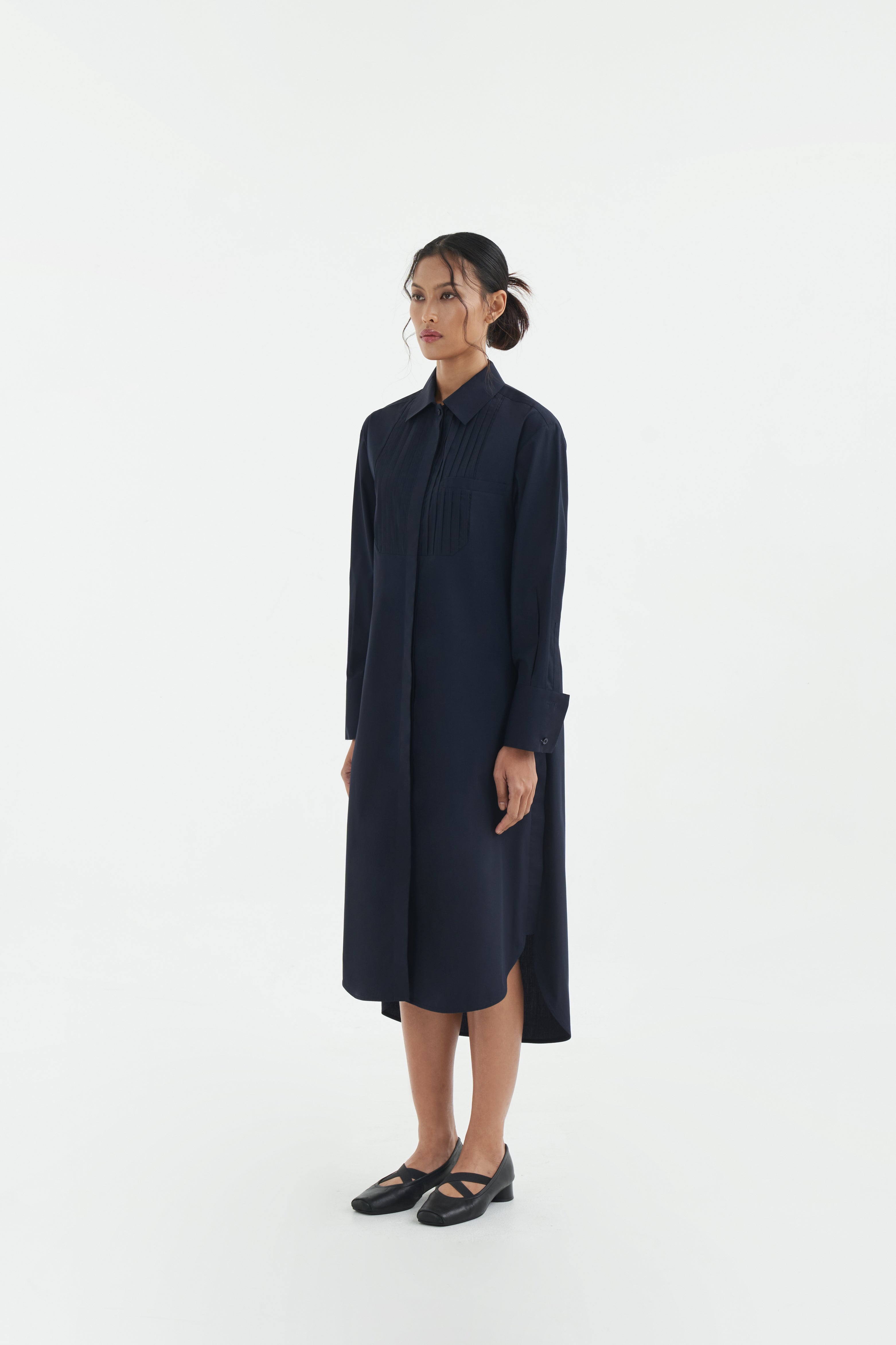EMIKA DRESS - Deep Navy