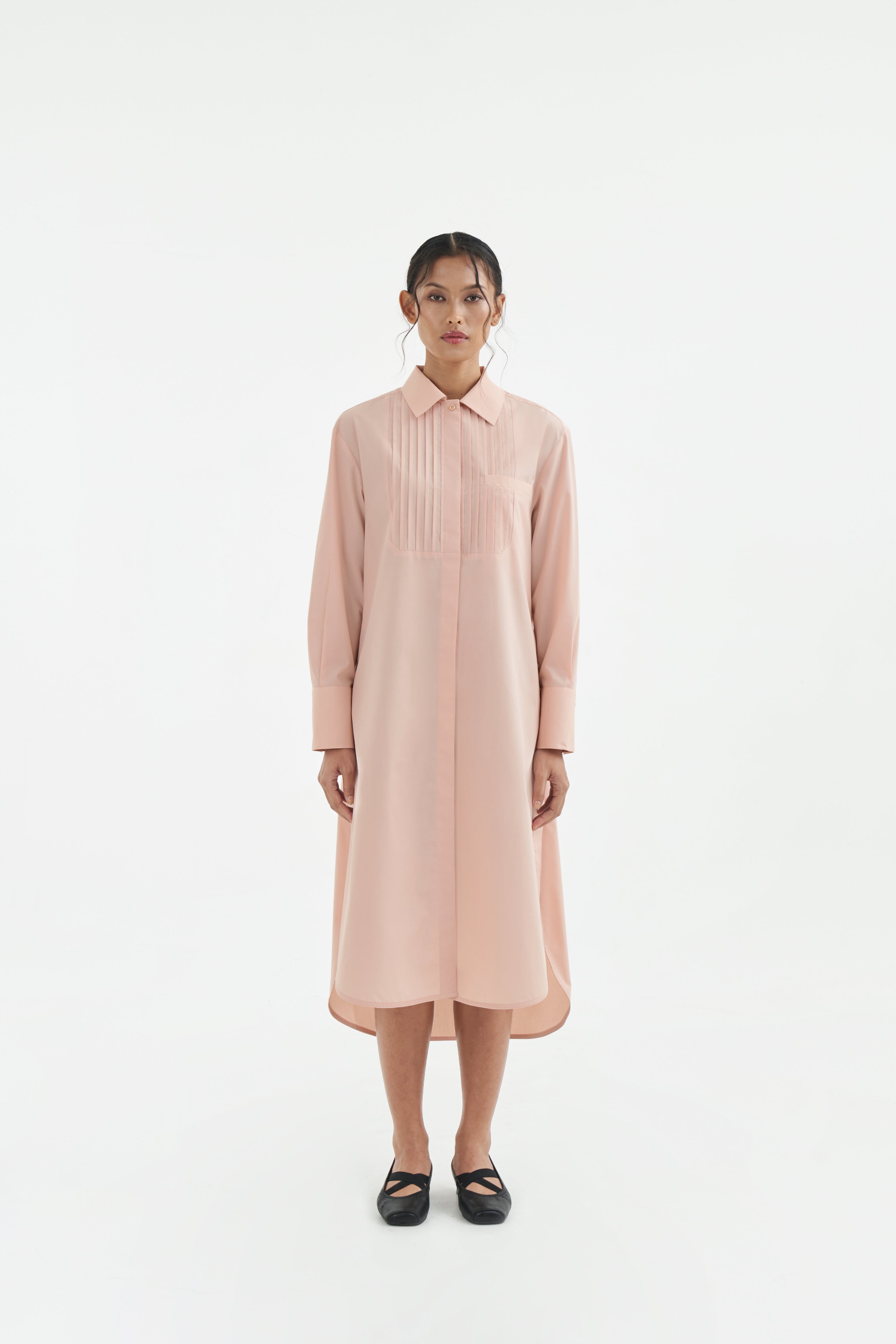 EMIKA DRESS - Pink Salt