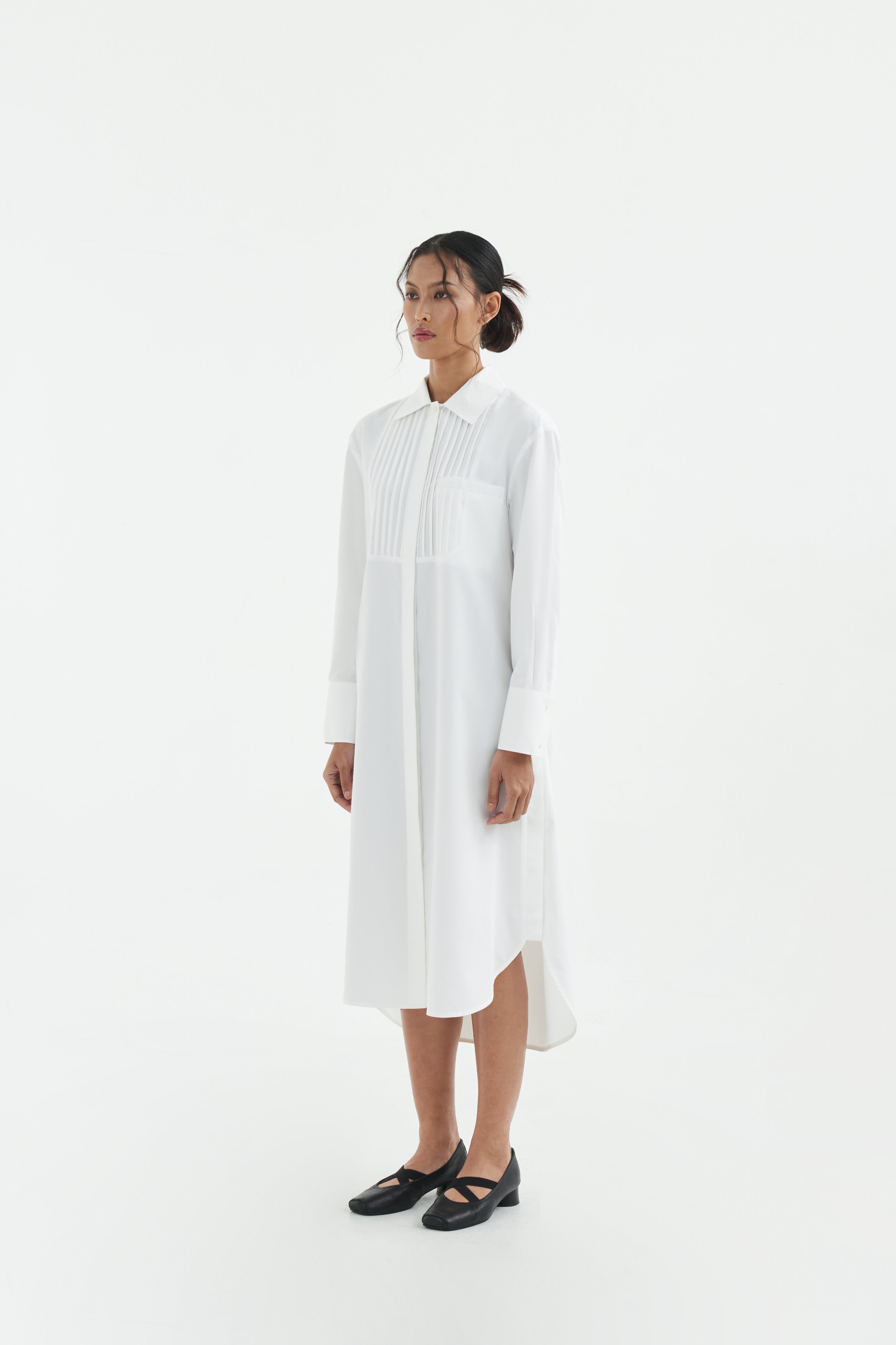 EMIKA DRESS - White
