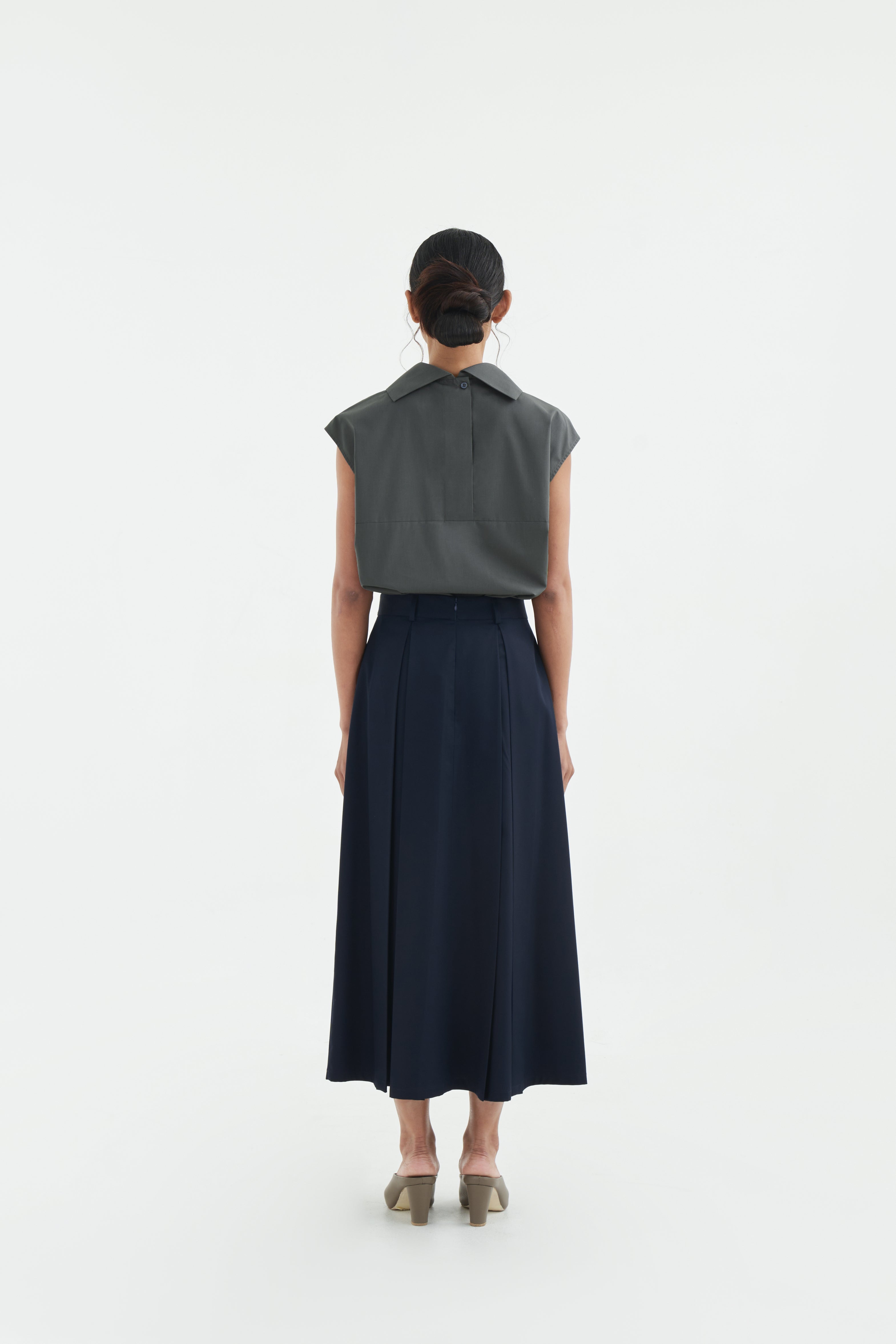 EMIYO SKIRT - Deep Navy