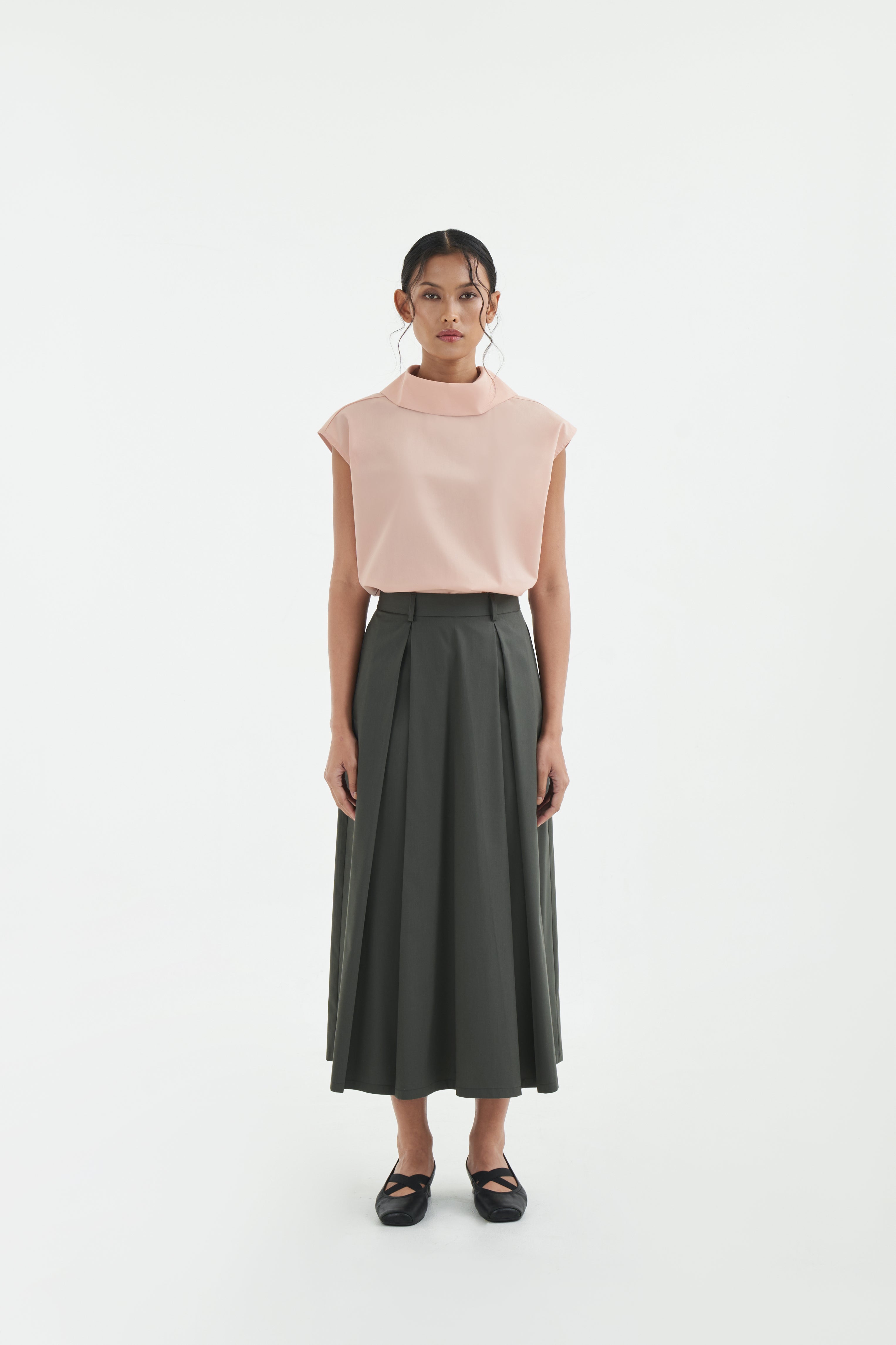 EMIYO SKIRT - Iron Grey