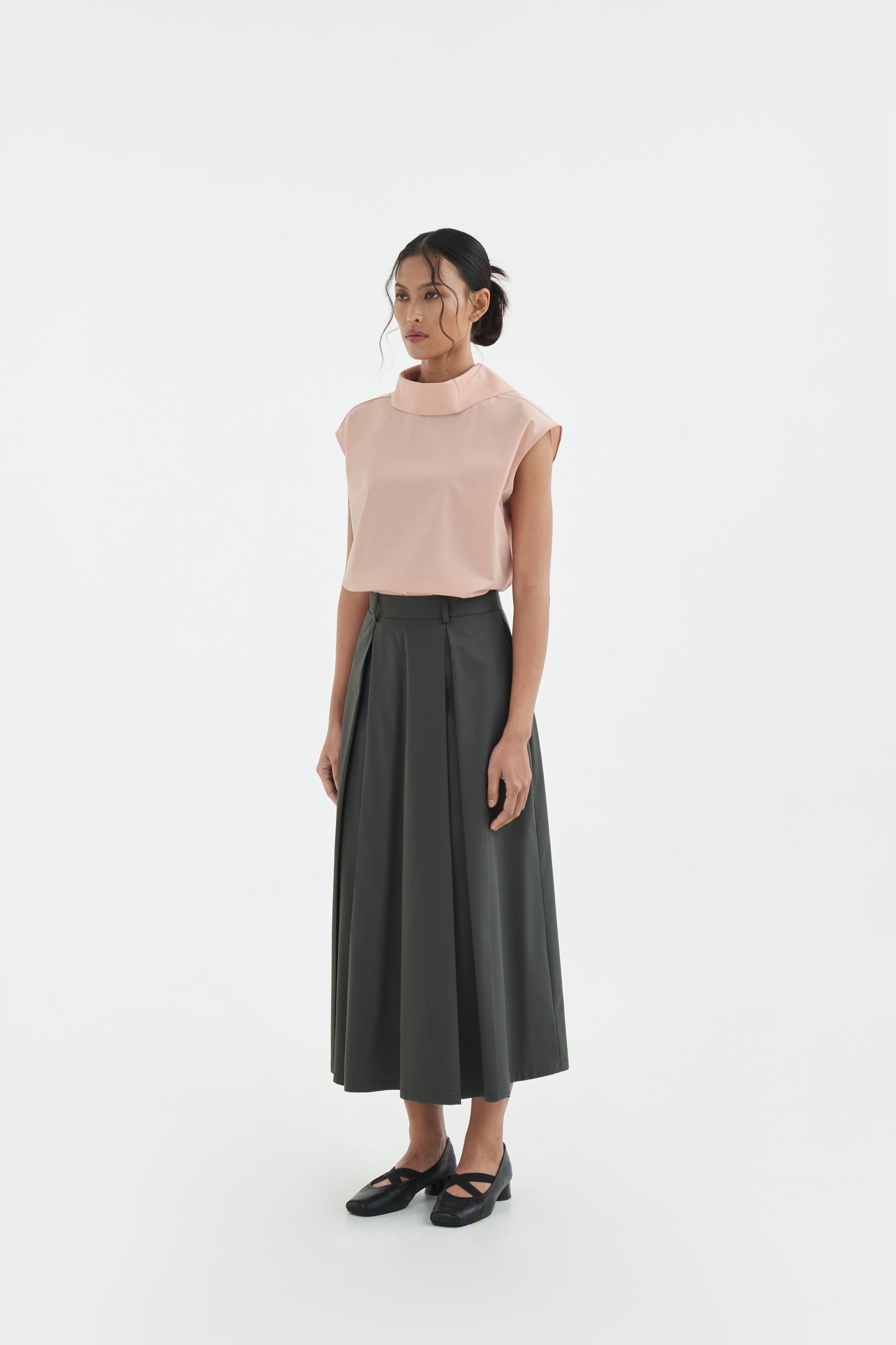 EMIYO SKIRT - Iron Grey