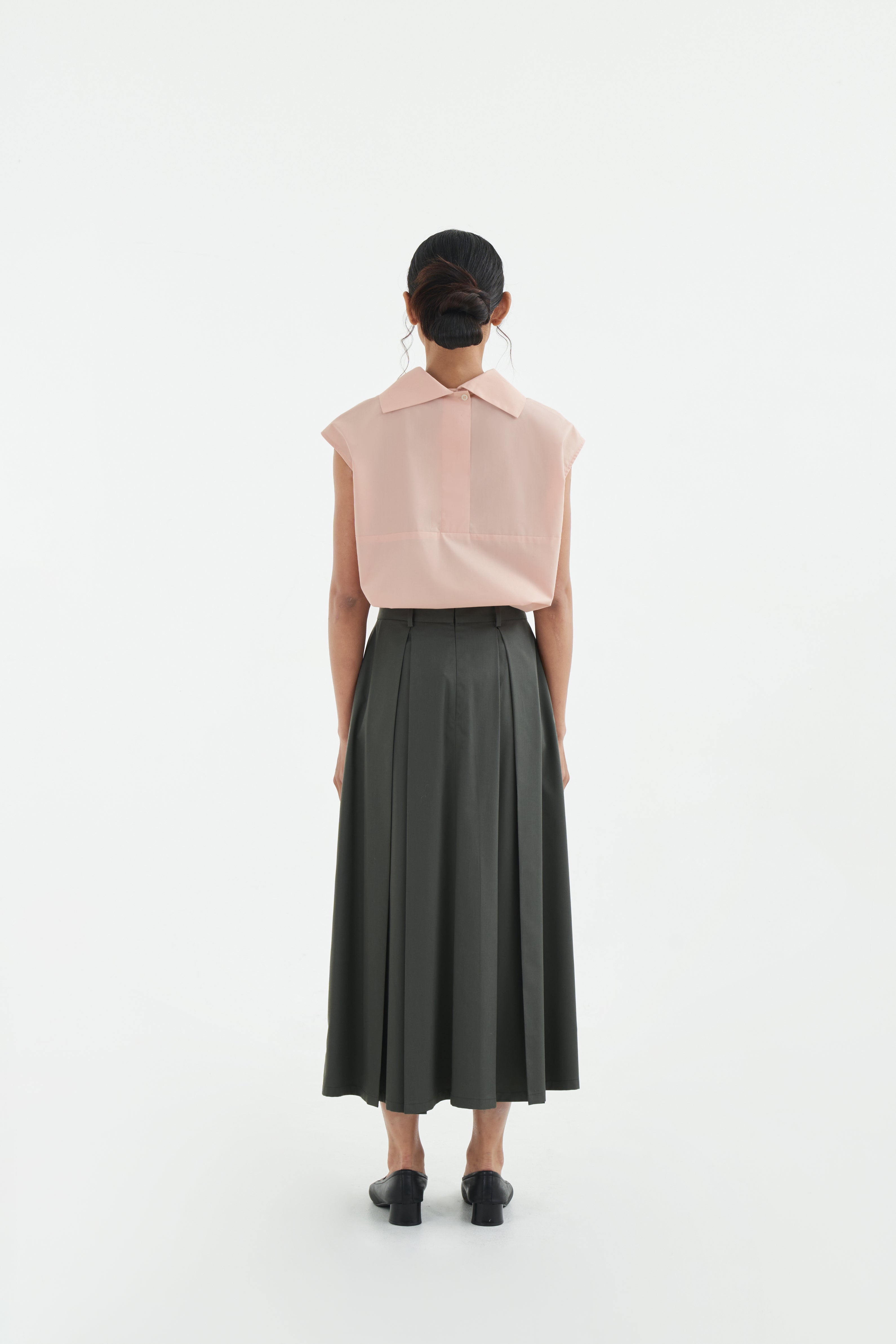 EMIYO SKIRT - Iron Grey