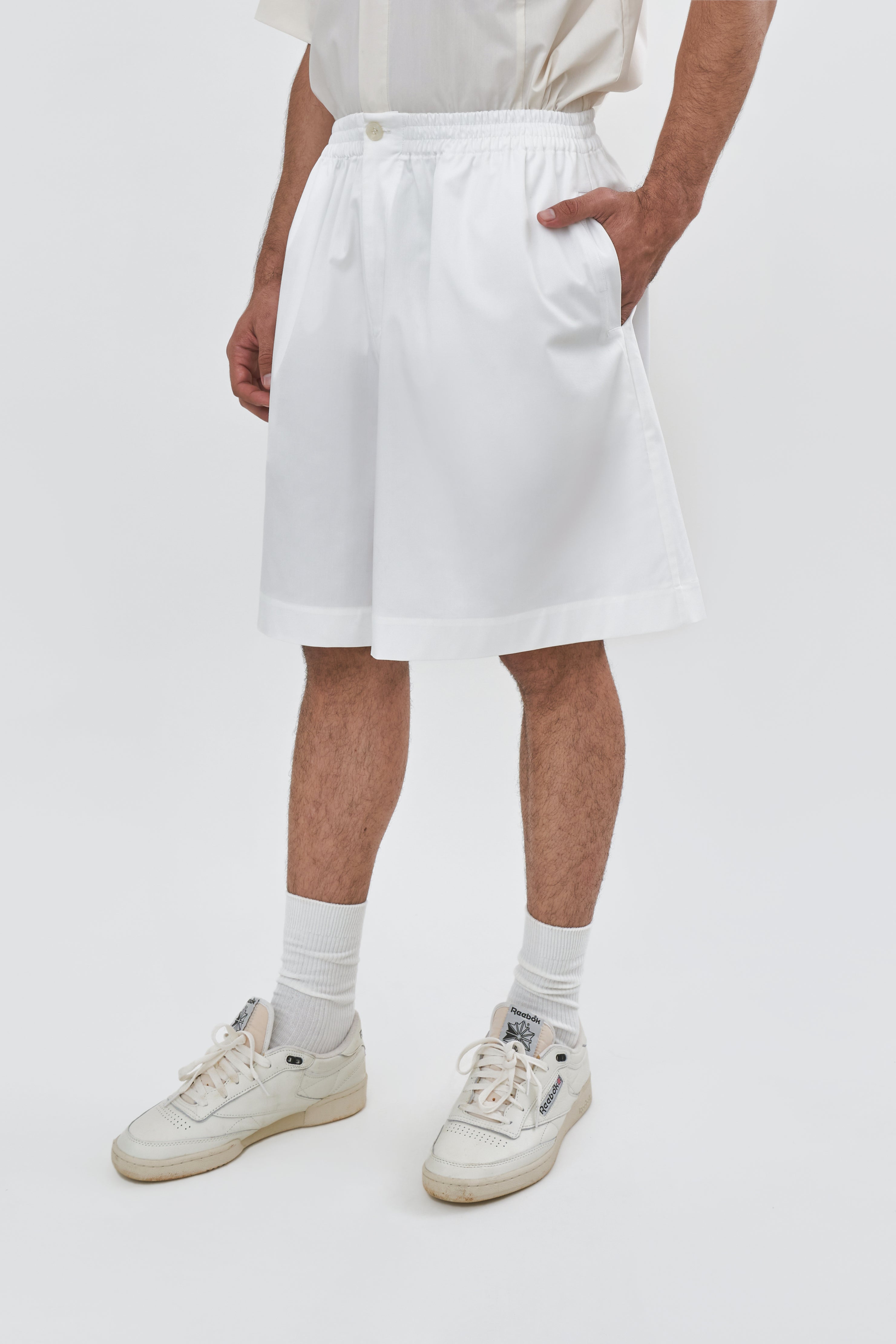 HIROKI SHORTS - White