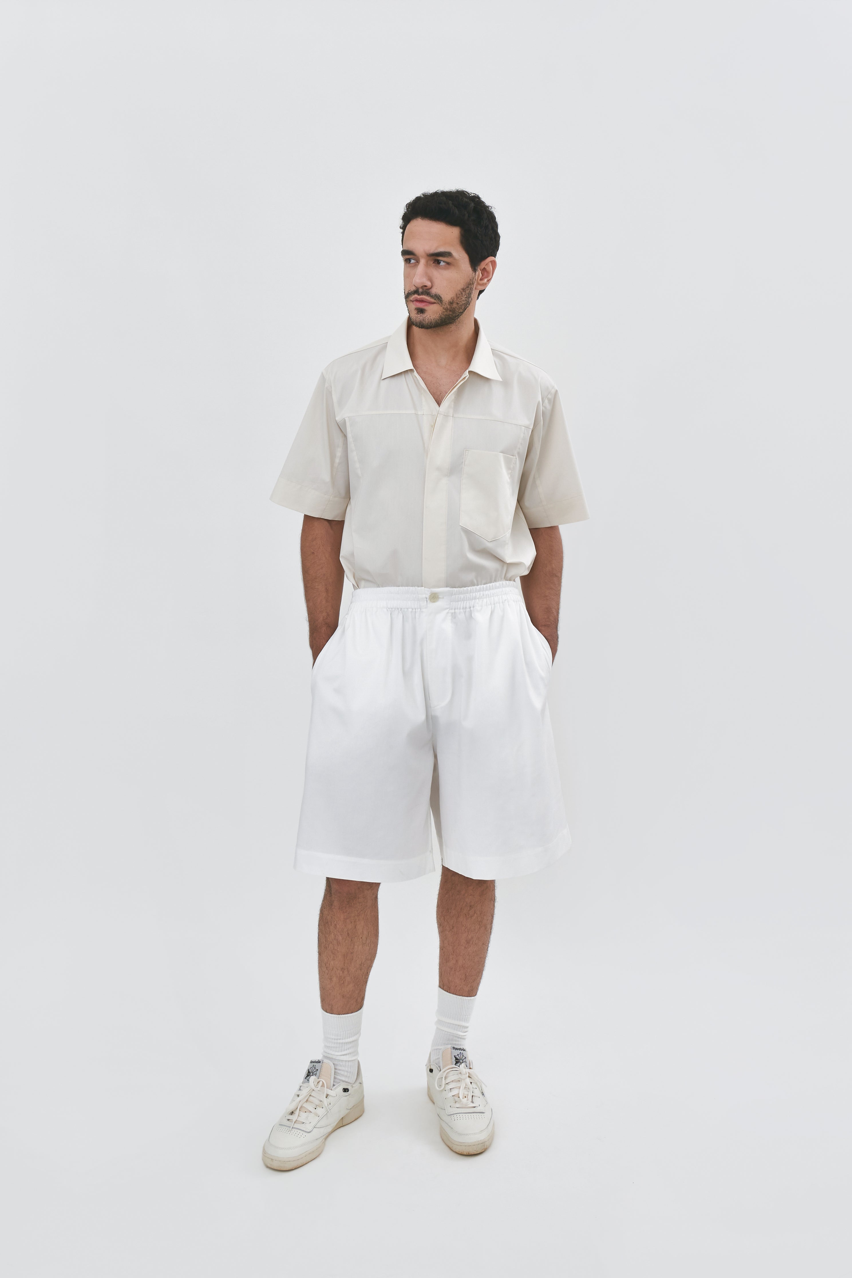 HIROKI SHORTS - White