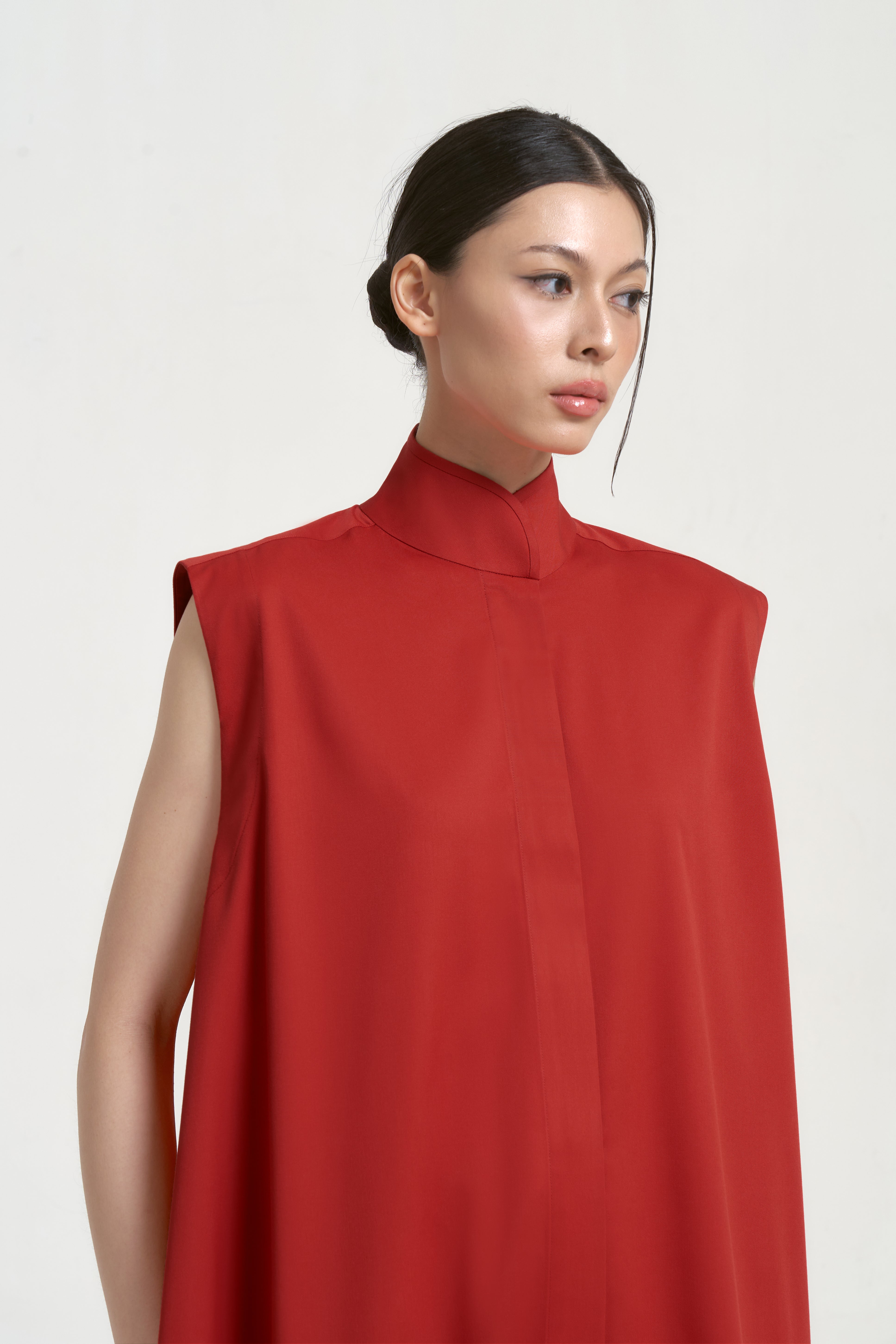 HIYO DRESS - Red Orange