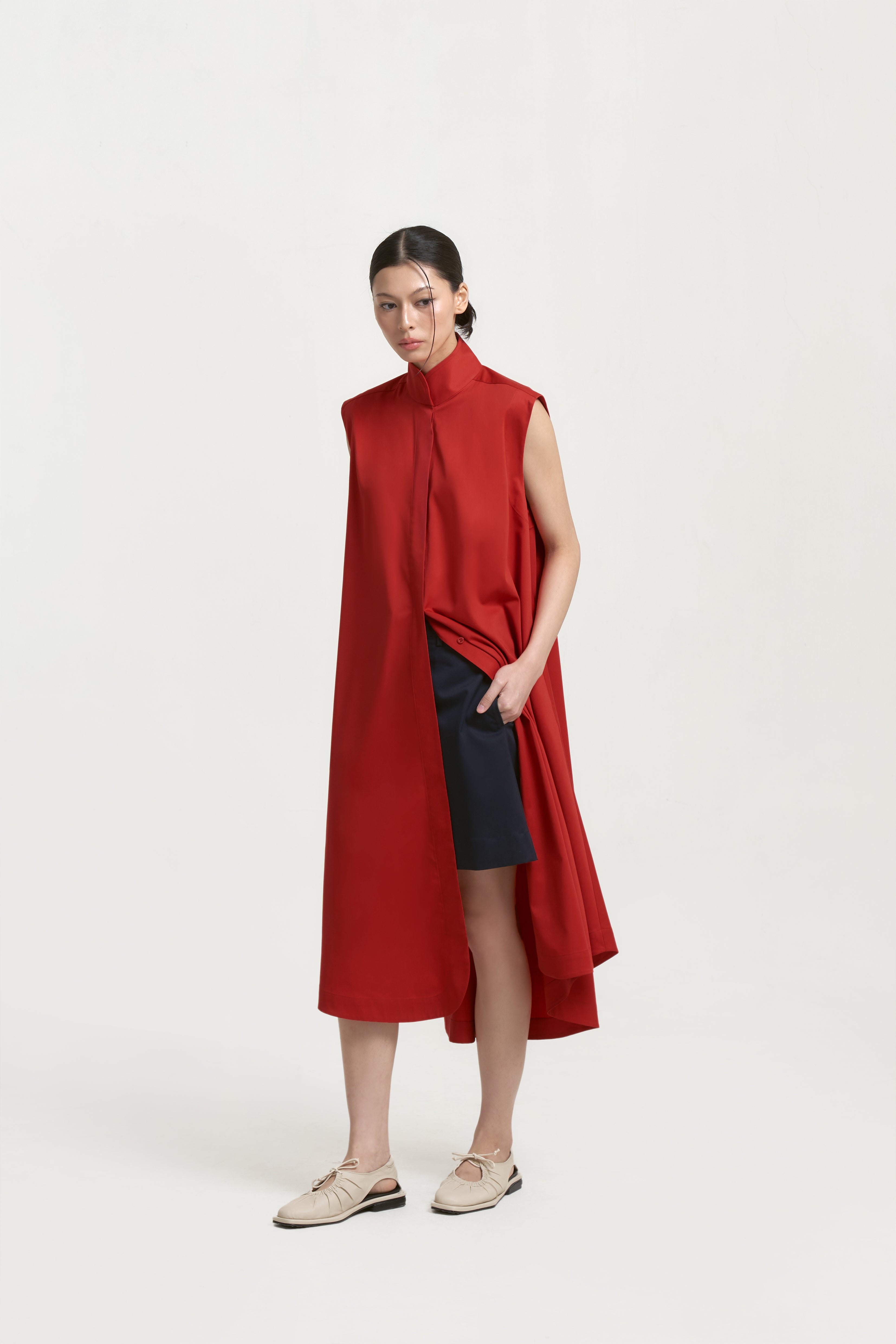 HIYO DRESS - Red Orange