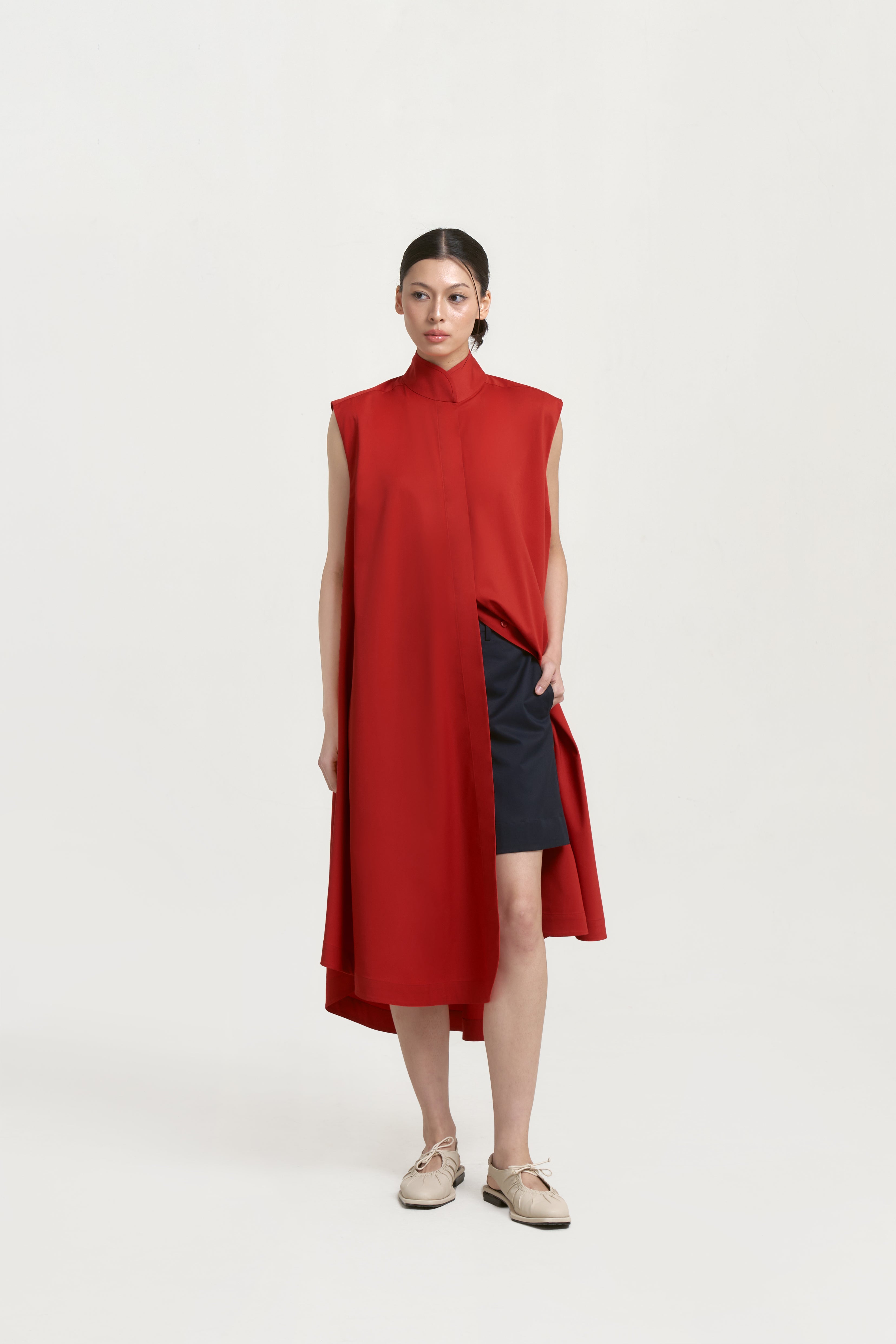 HIYO DRESS - Red Orange
