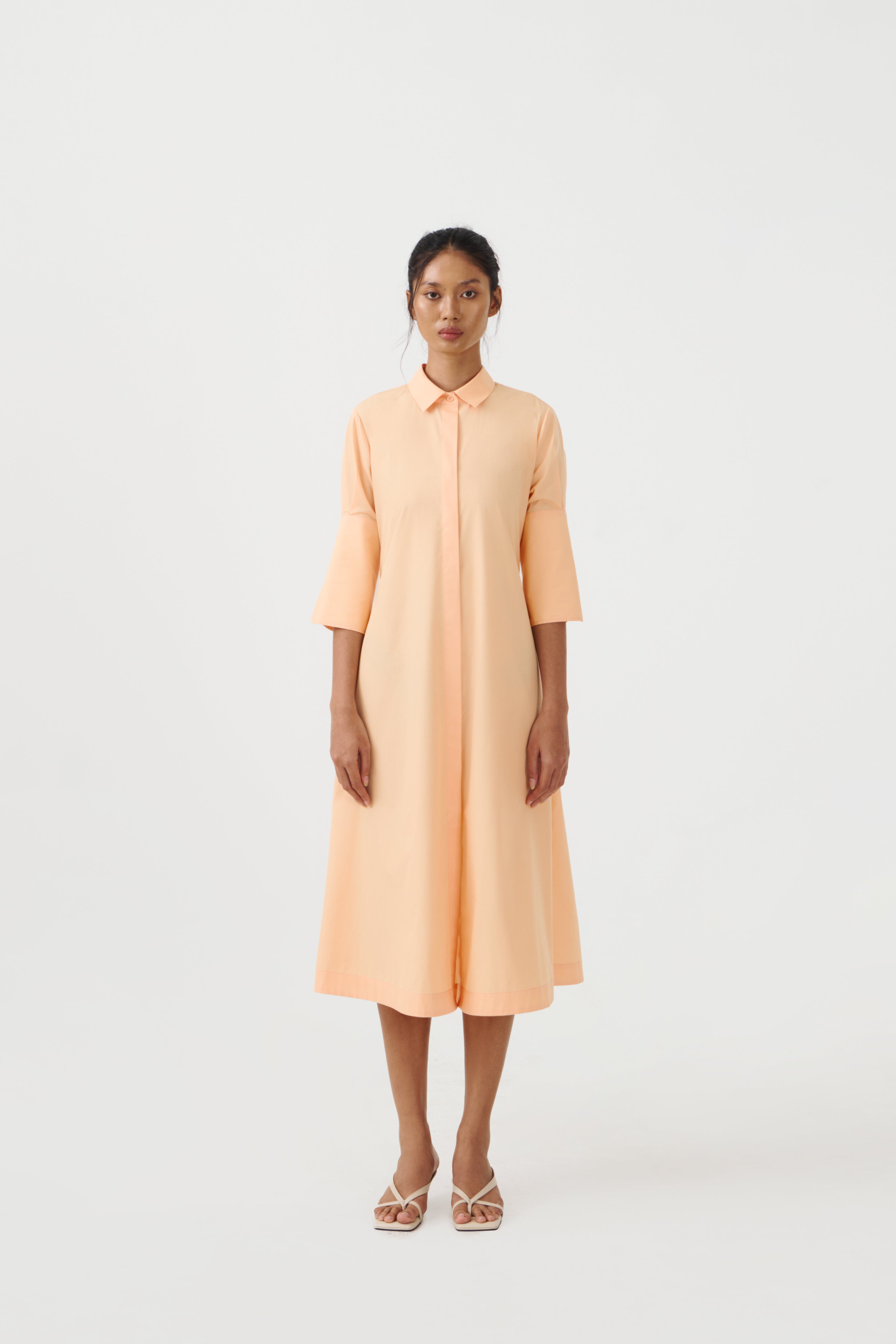 JUN DRESS - Peach