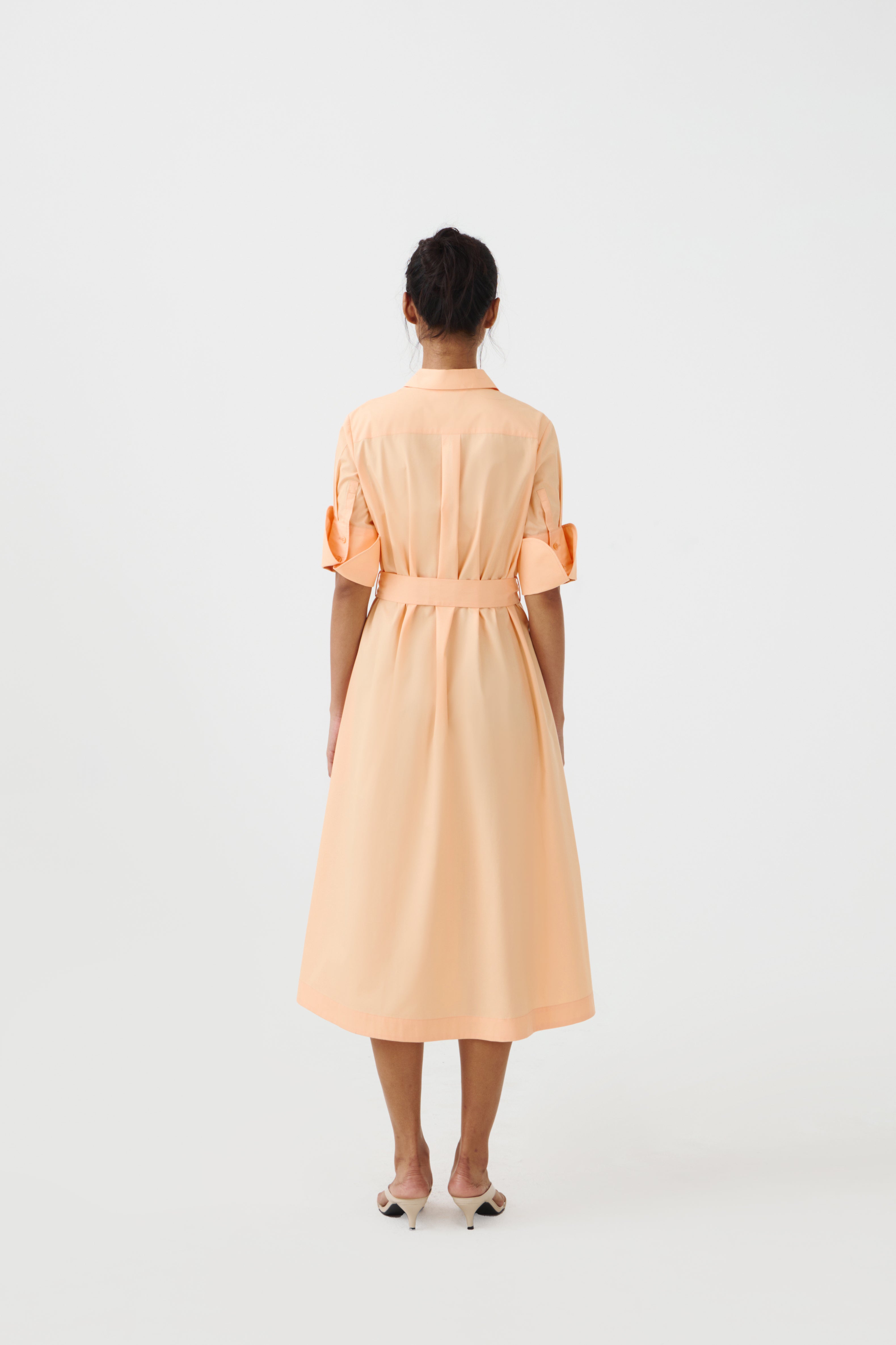 JUN DRESS - Peach