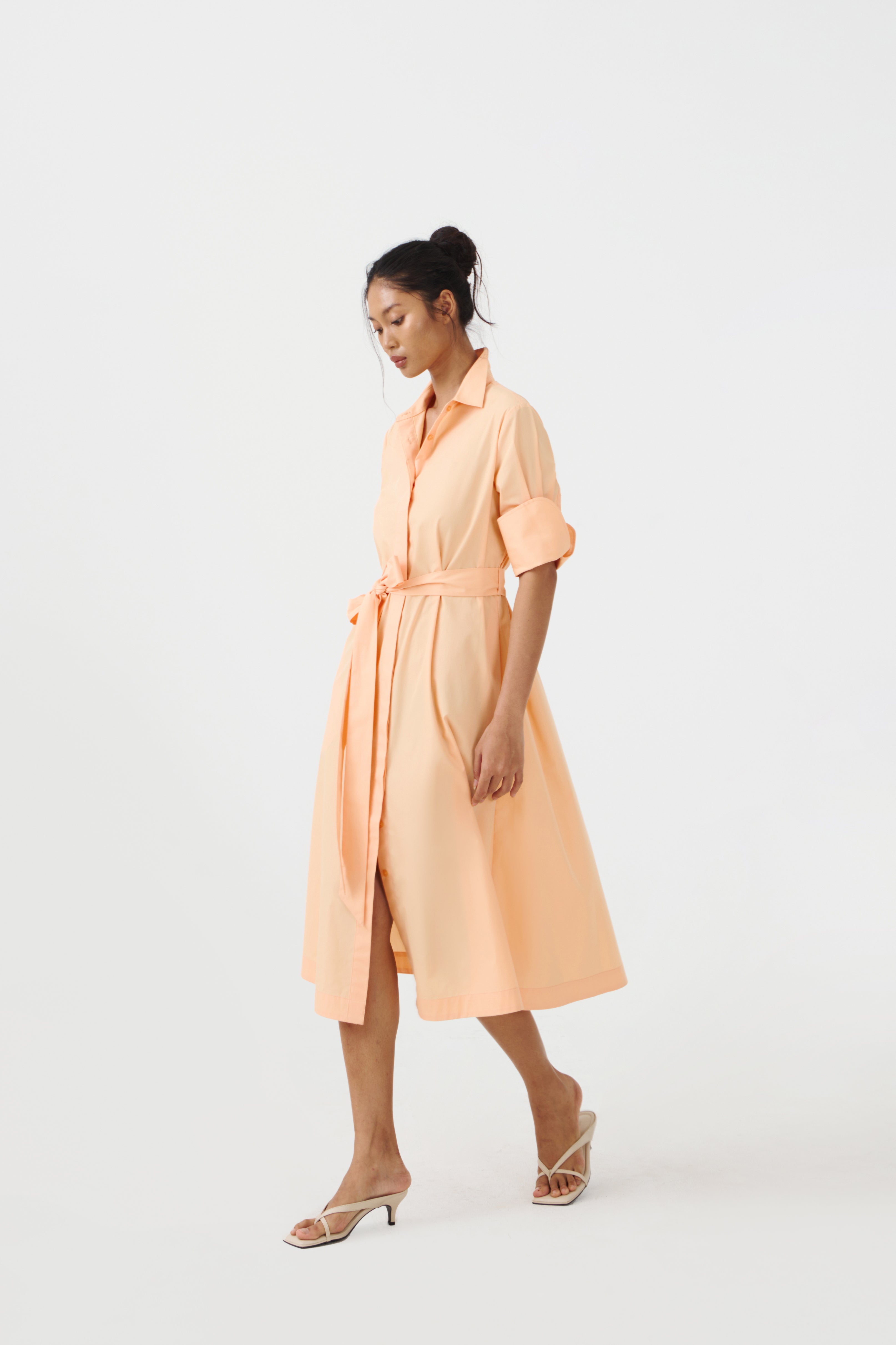 JUN DRESS - Peach