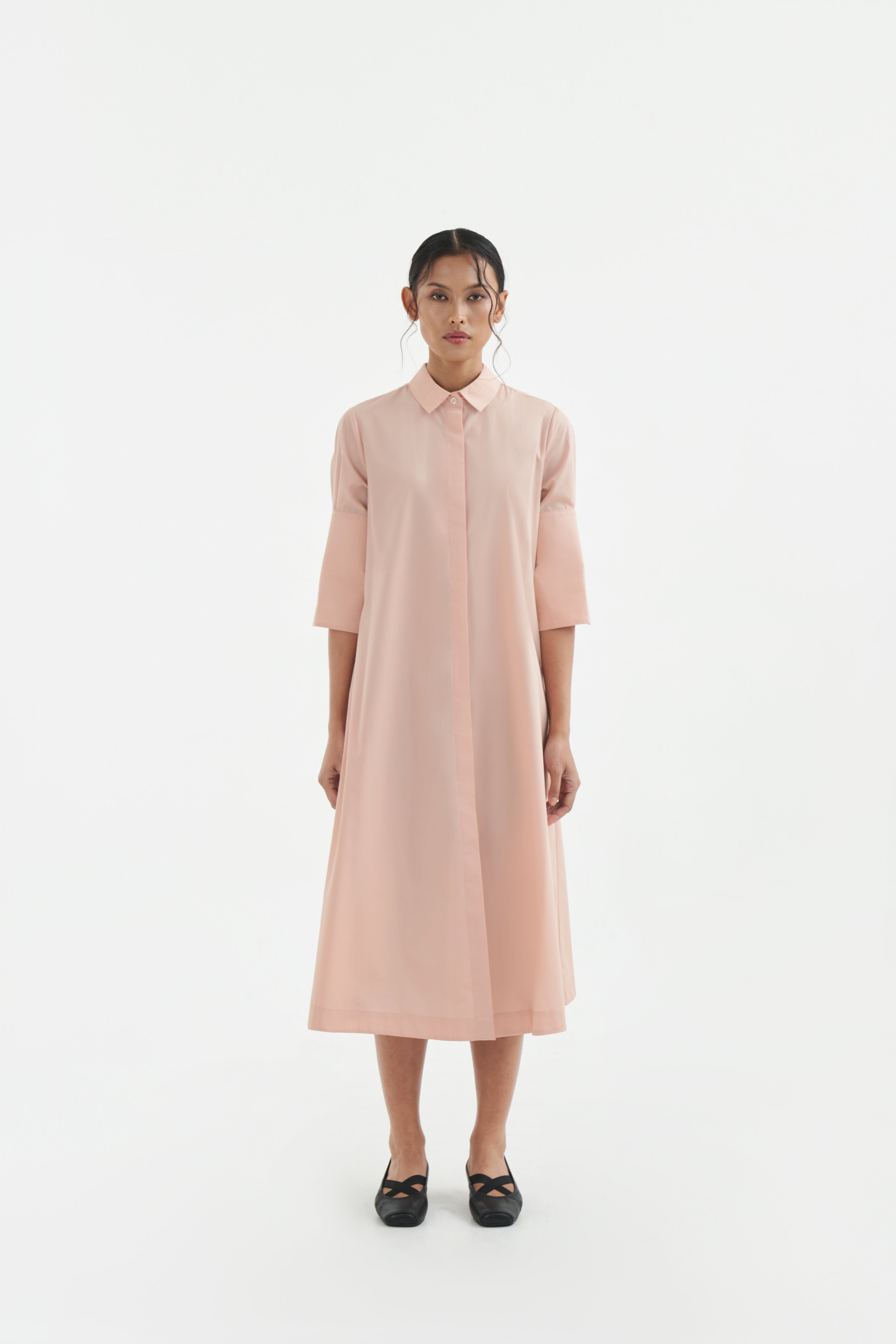 JUN DRESS - Pink Salt