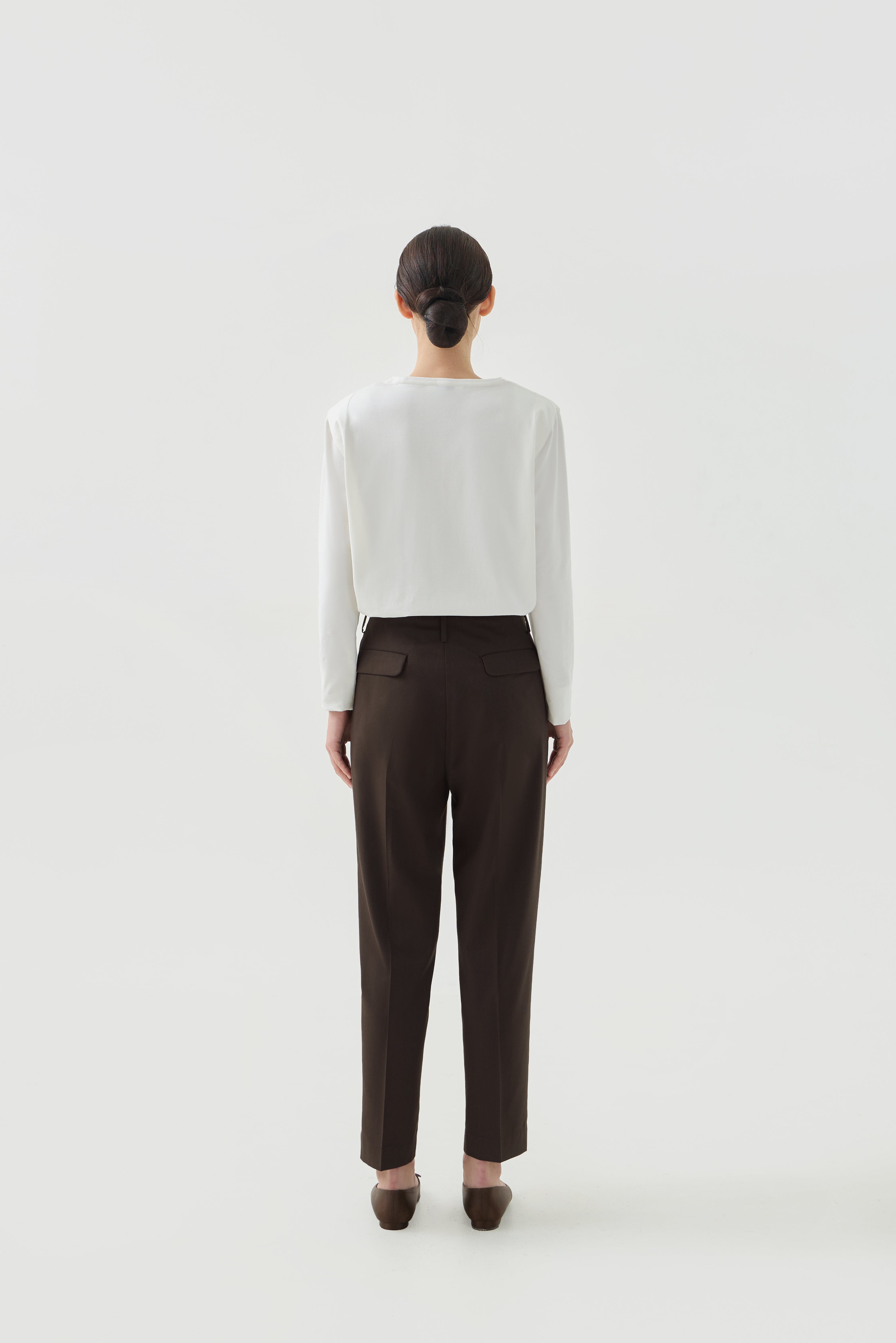 KAIRI PANTS - Espresso