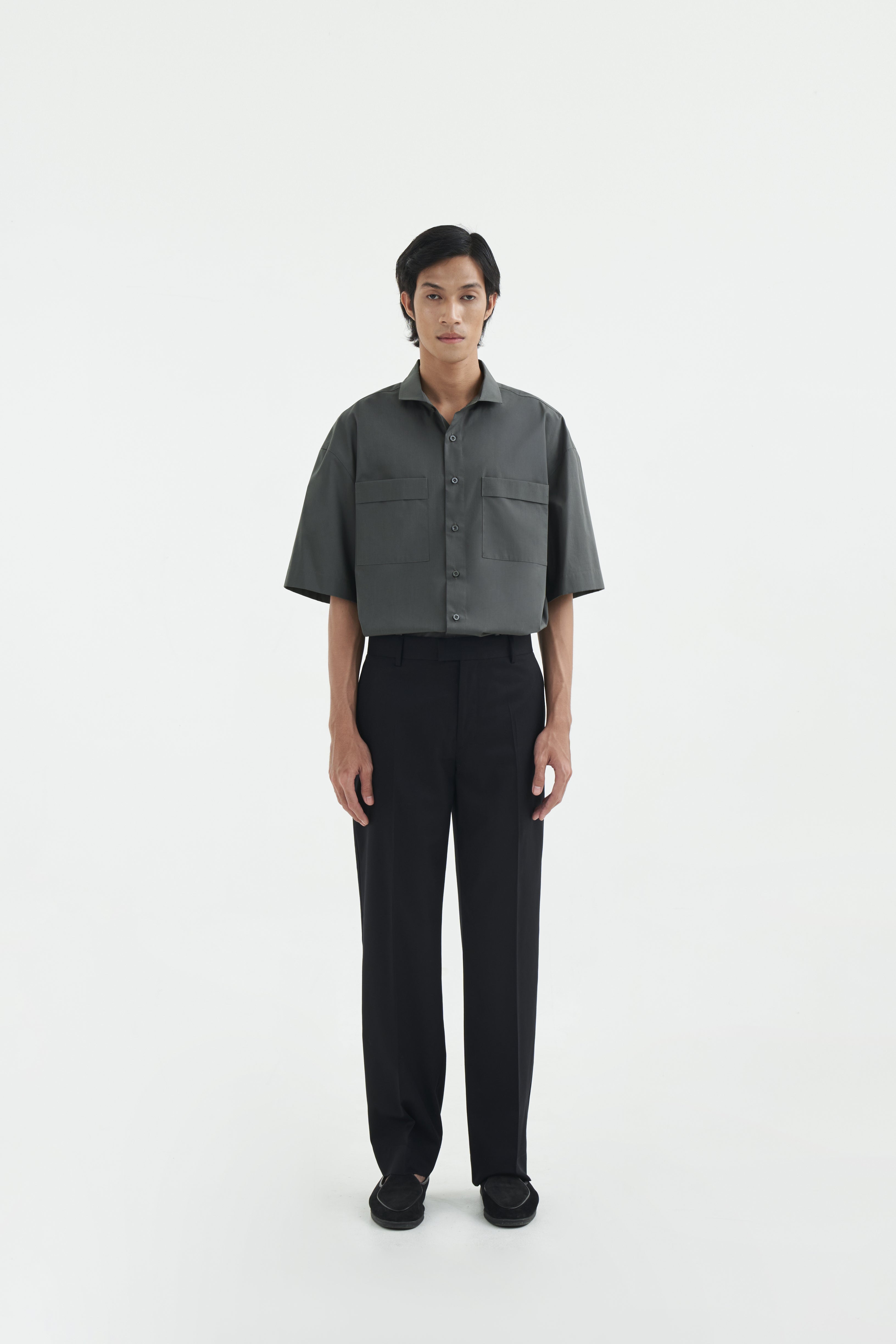 KAZURO PANTS - Black