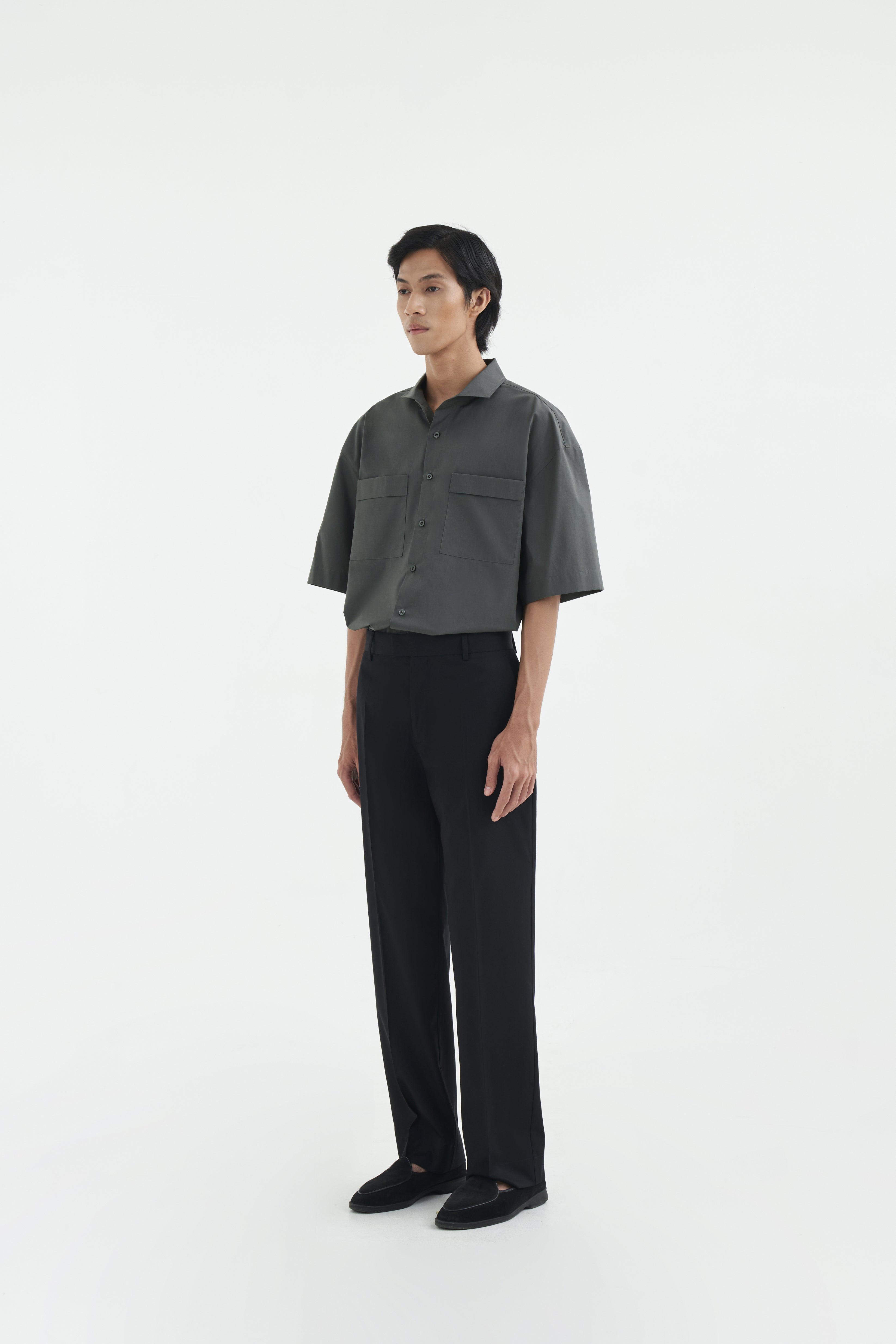 KAZURO PANTS - Black