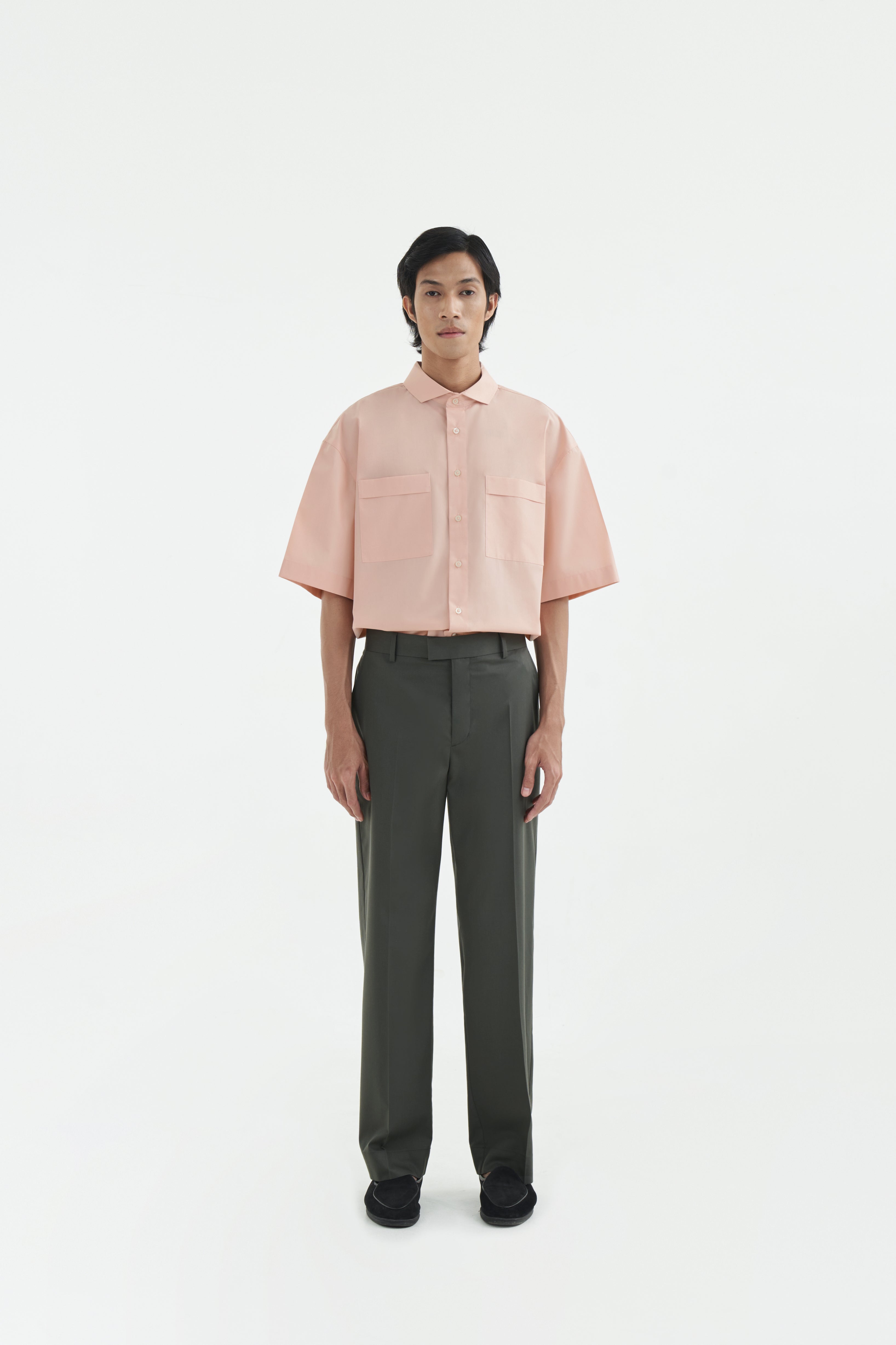 KAZURO PANTS - Iron Grey