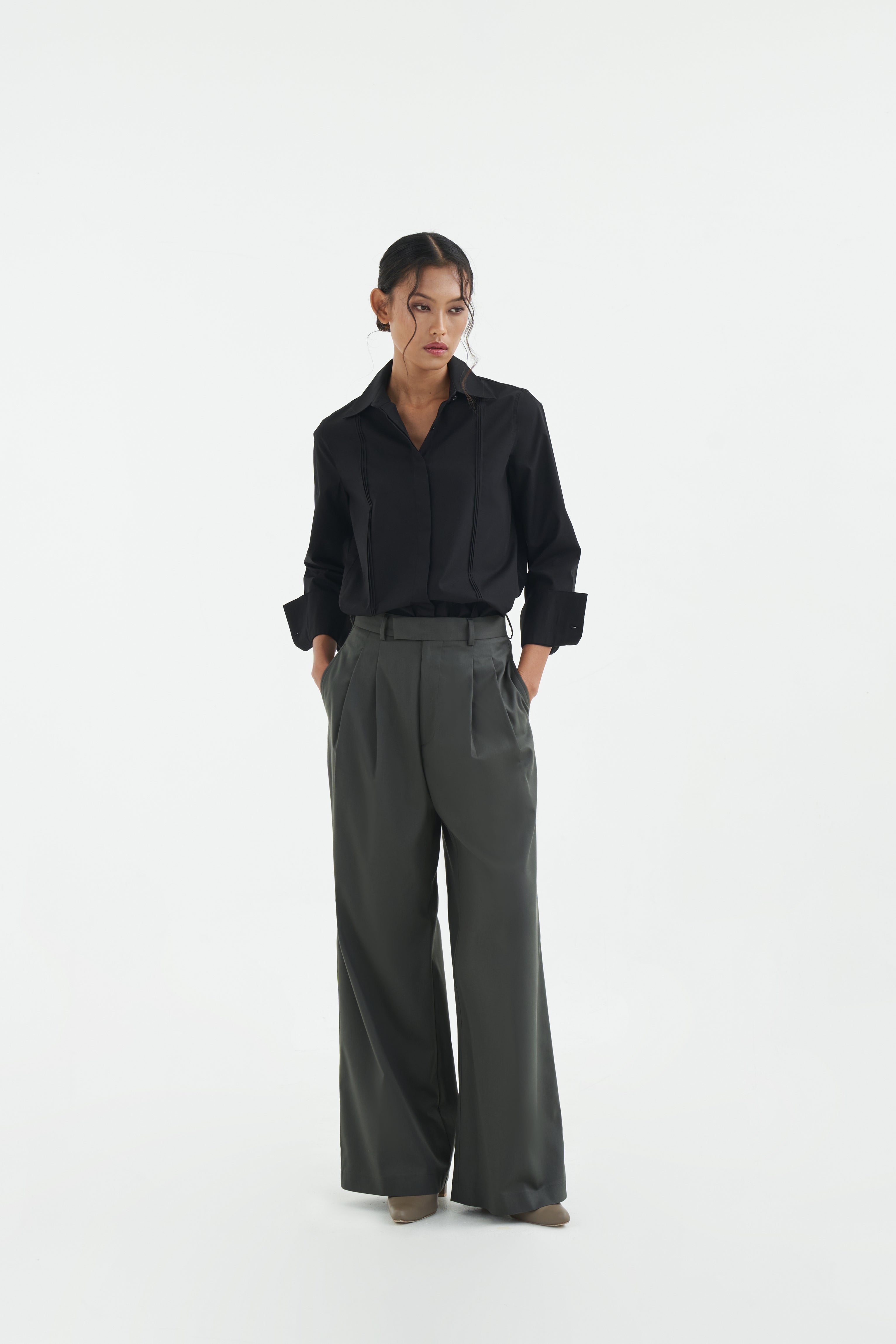KIKO PANTS - Iron Grey