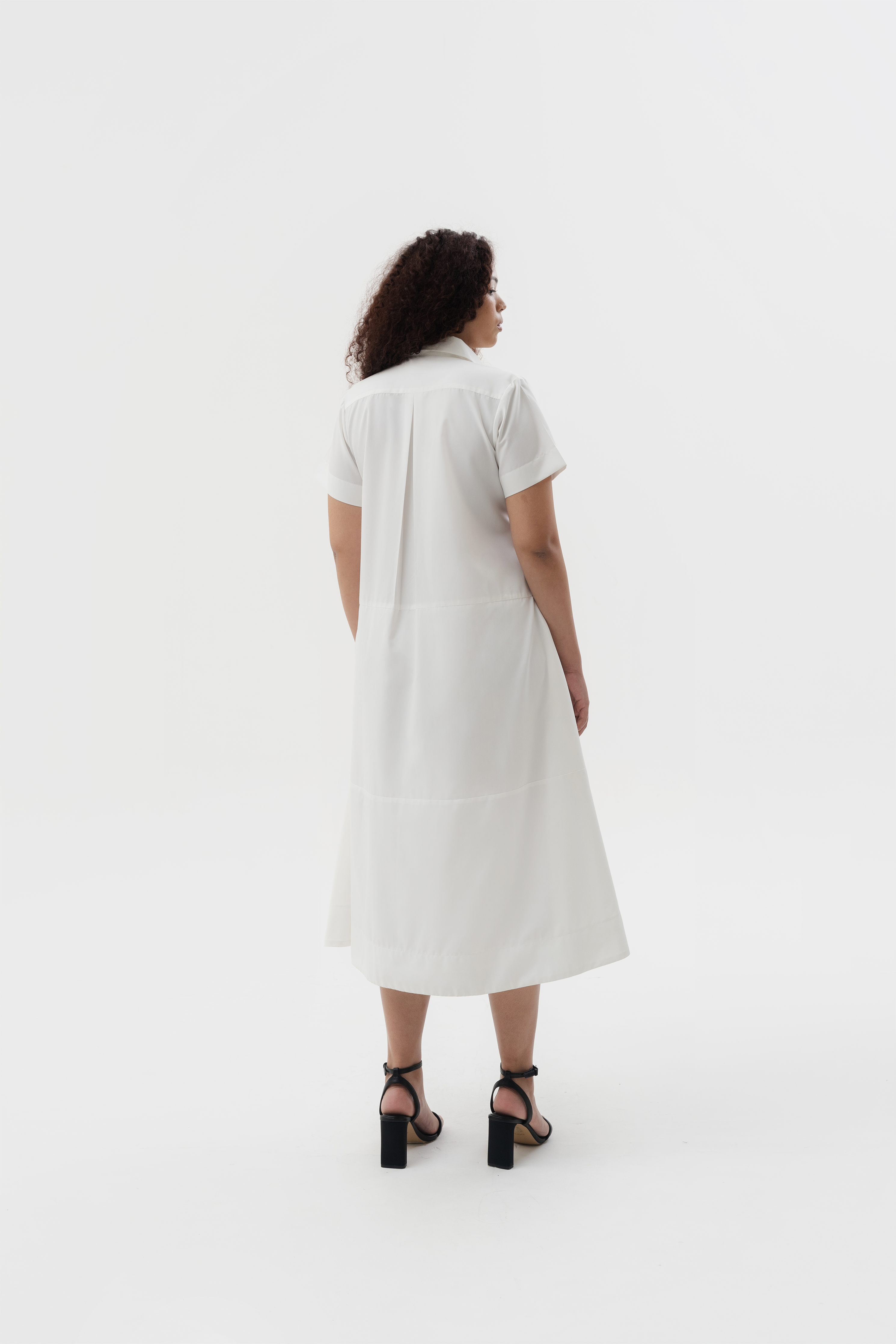 KIRA DRESS - White - Archived