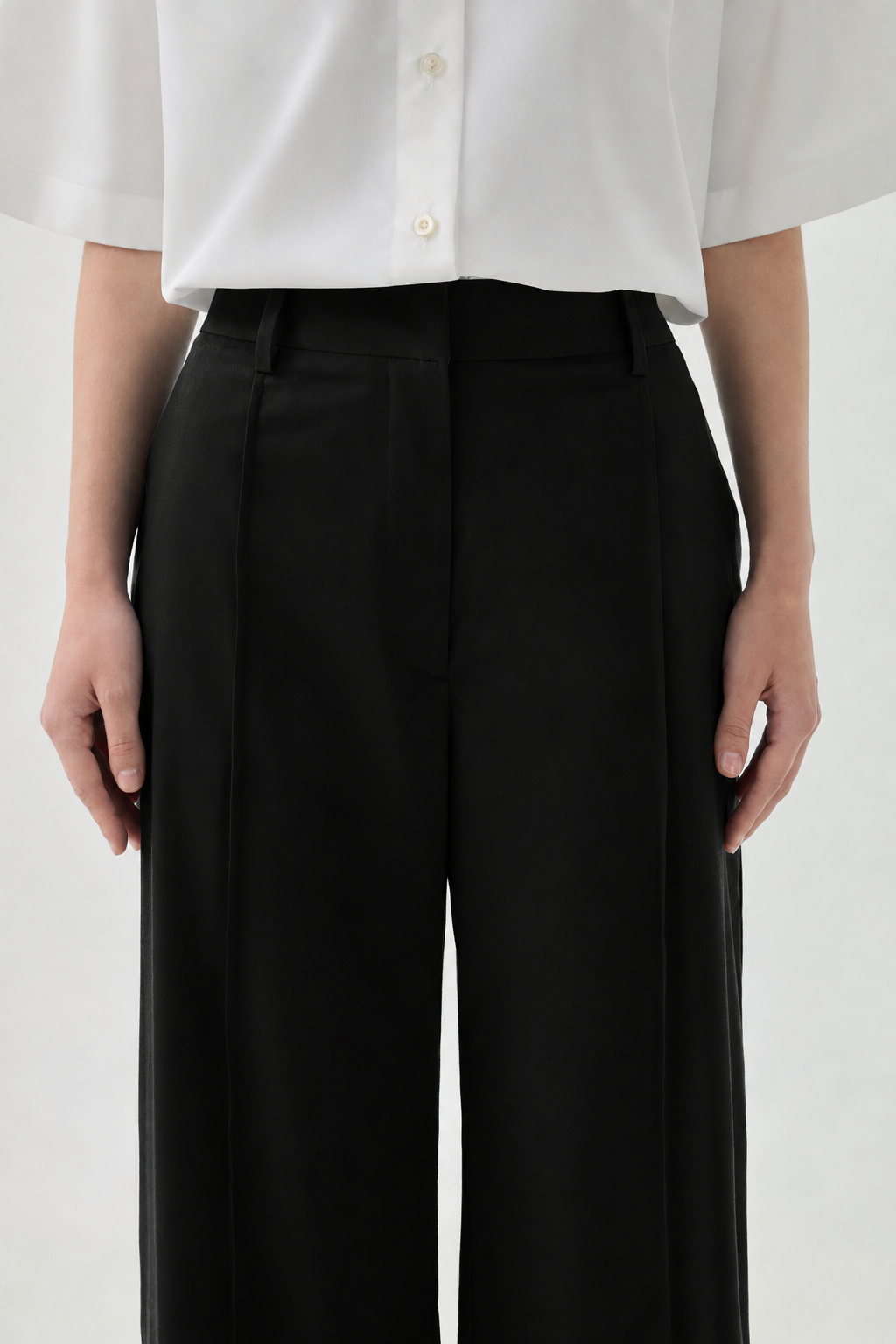 MICHIOKA PANTS - Black