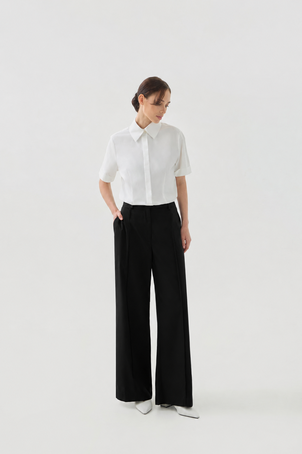 MICHIOKA PANTS - Black